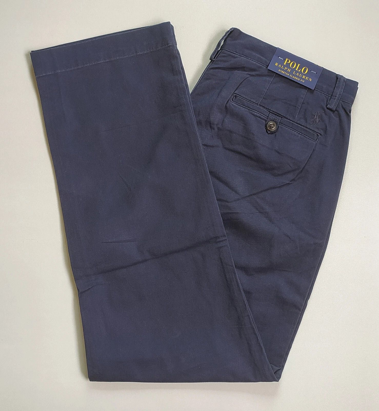 Polo Ralph Lauren Polo Ralph Lauren Stretch Classic Fit Chino Pant T 0022 Size US 33 - 11 Thumbnail