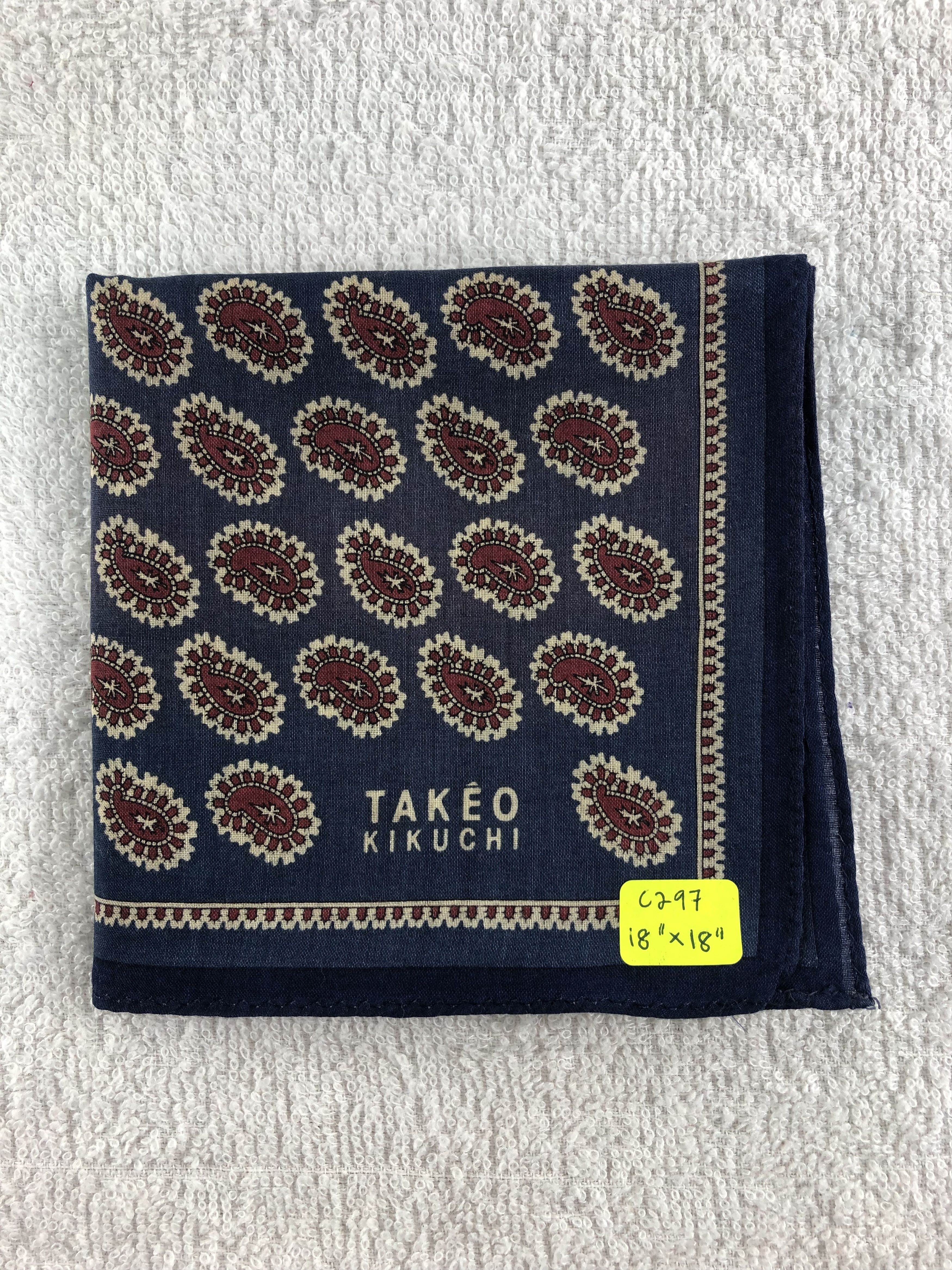 Takeo Kikuchi Takeo Kikuchi Handkerchief / Bandana / Neckerchief C297 Size ONE SIZE - 6 Thumbnail