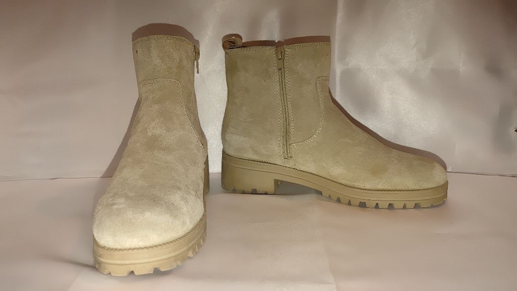 Lucky Brand Lucky Brand Hazyl Fossilized Suede Boots Size 8M NWOT Size US 8 / IT 38 - 6 Thumbnail