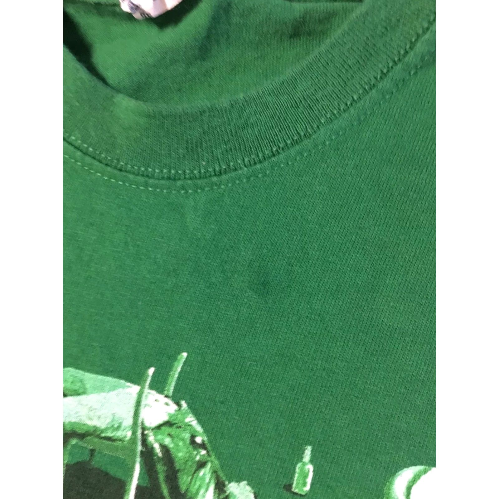 Delta VINTAGE Las Vegas Irish Yoga Shirt S Green 90s Funny Beer Strip MGM City Dad Mens T-Shirt Short Sleeve Size US S / EU 44-46 / 1 - 3 Thumbnail