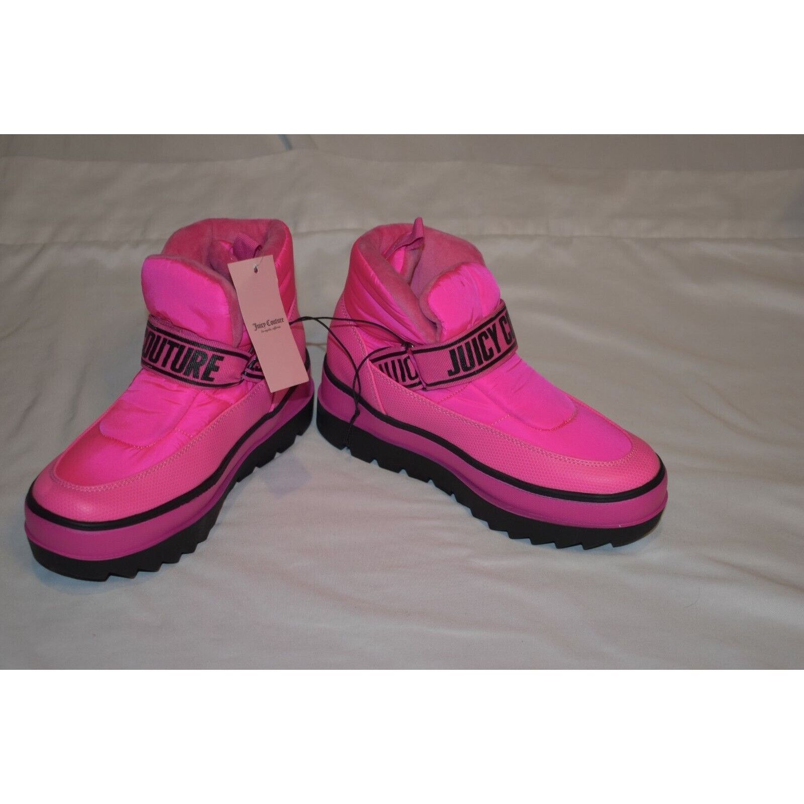 Juicy Couture JUICY COUTURE WOMEN'S black 8 VERONICA Puffer BOOTS $160 NEW Size US 8 / IT 38 - 10 Thumbnail