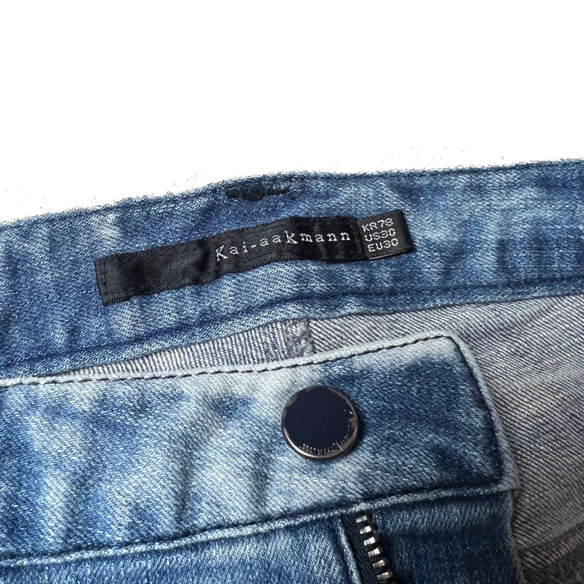 Japanese Brand × Kai Aakmann Verry Rare 💥 Acid Wash KaiAakmann Baggy Pants Size US 30 / EU 46 - 6 Thumbnail