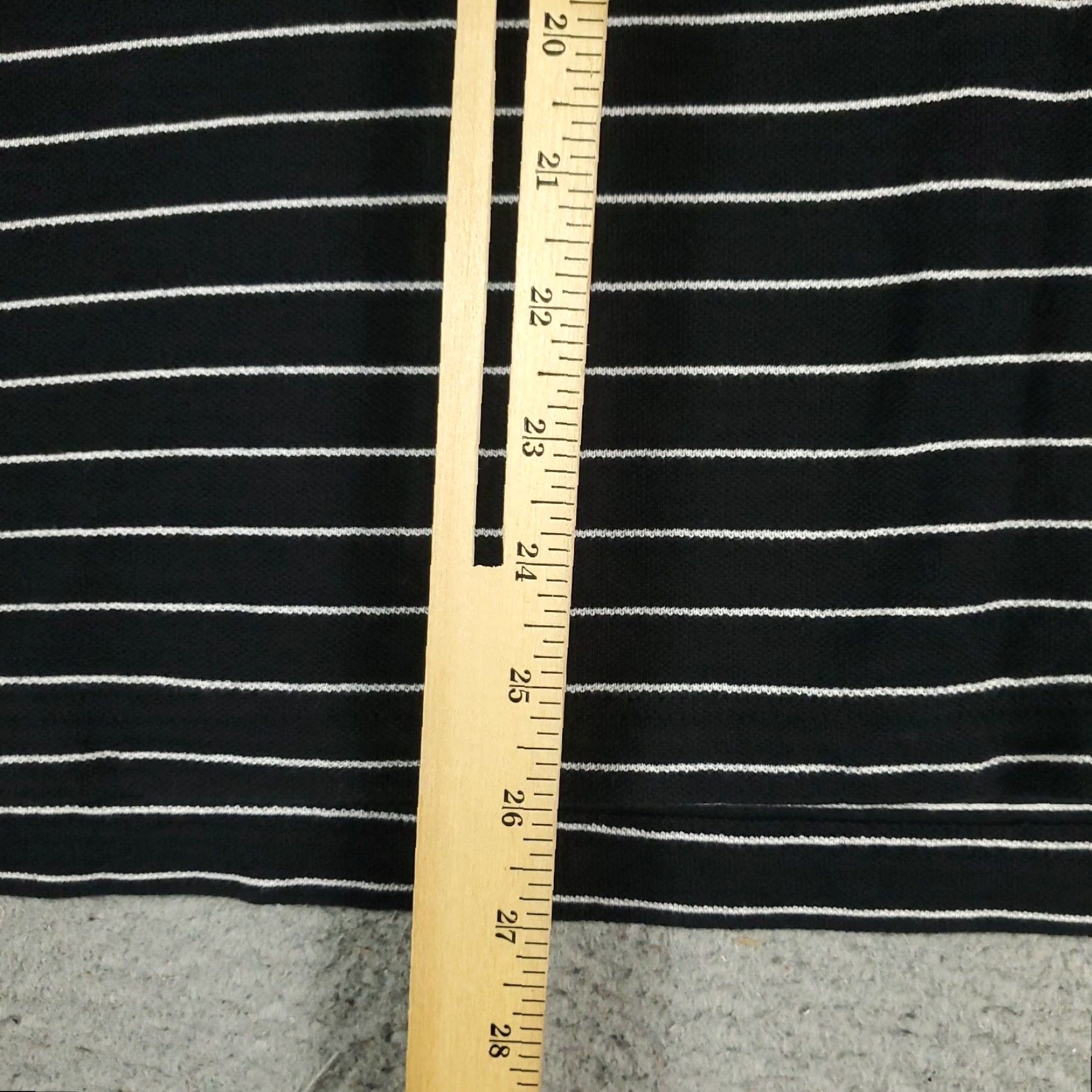 Nautica Nautica Polo Shirt Adult Large White Striped Casual Short Sleeve Mens Size US L / EU 52-54 / 3 - 4 Thumbnail