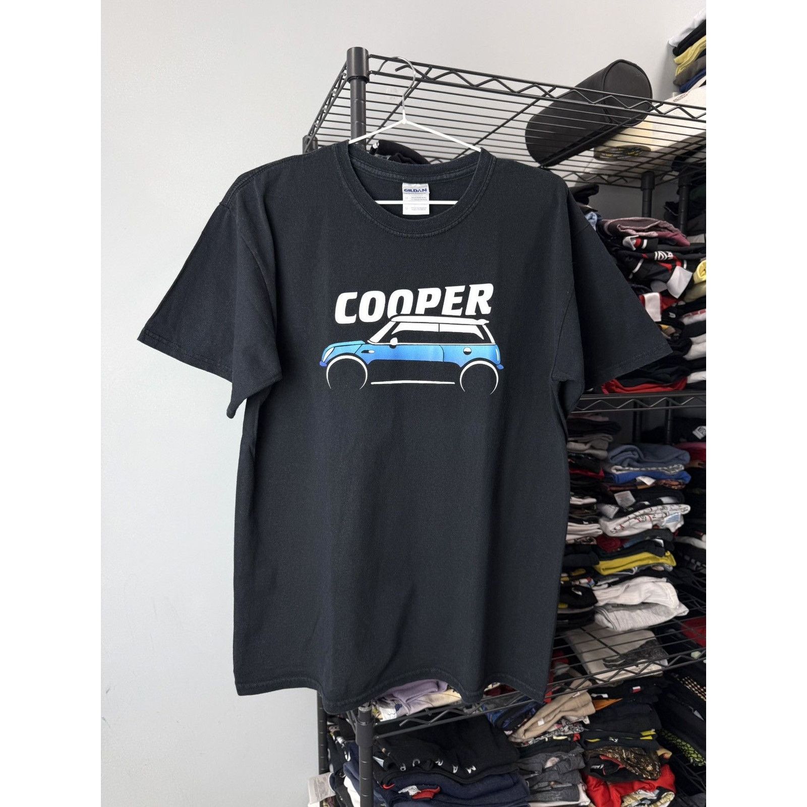 BMW Vintage Mini Cooper T Shirt Racing BMW Range Land Tover Size US M / EU 48-50 / 2 - 1 Thumbnail