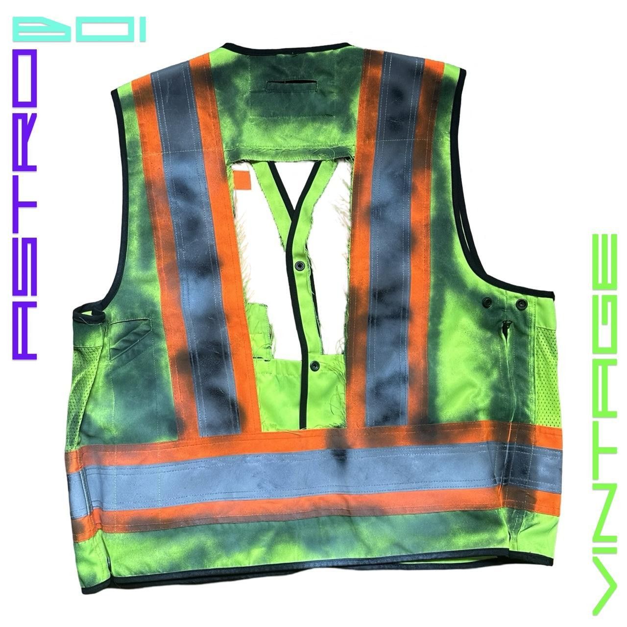 Other ASTROBOI* 3M Deconstructed Construction Vest - XL Size US XL / EU 56 / 4 - 5 Thumbnail