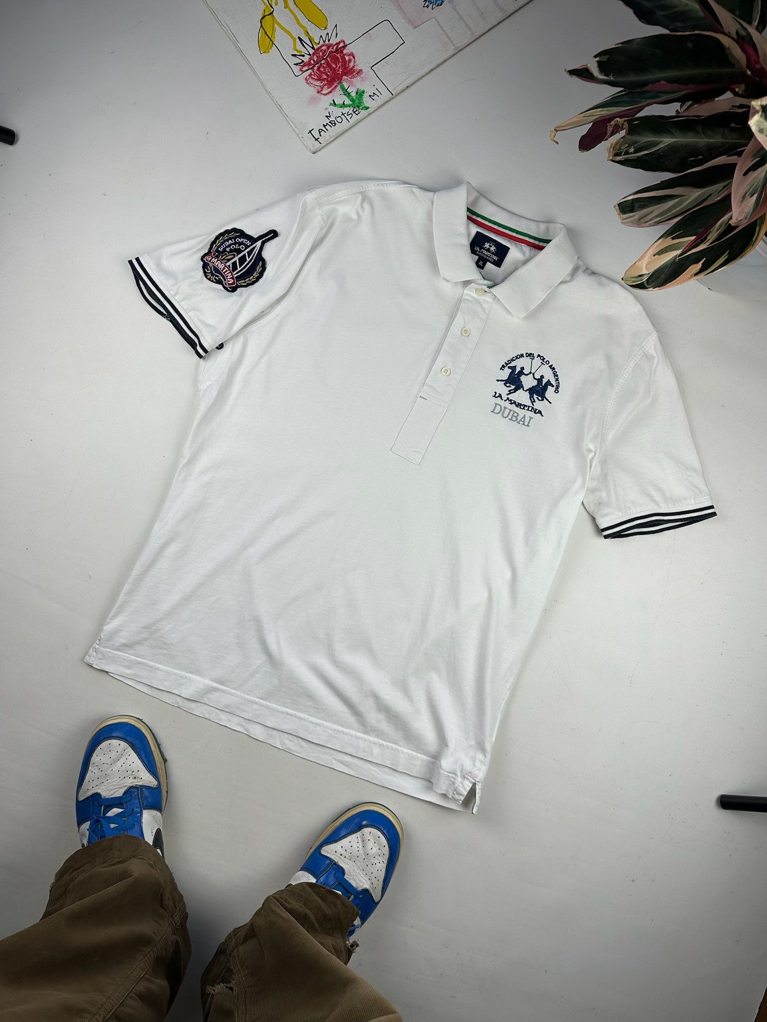 La Martina Y2K Maserati La Martina Polo Rugby TShirt Ralph Style Dubai Size US XL / EU 56 / 4 - 5 Thumbnail