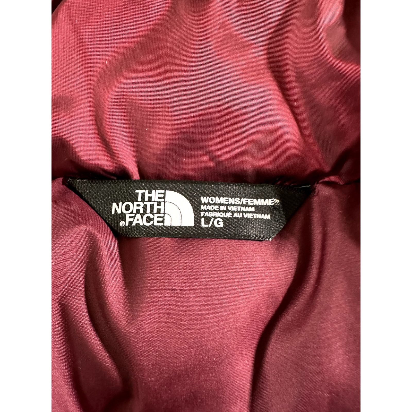 The North Face The North Face Vest Womens Small Maroon Down Puffer 550 Size L / US 10 / IT 46 - 9 Thumbnail