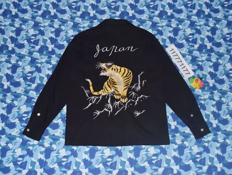 Wacko Maria Wacko Maria NiceTime series embroidered Tiger Tiger Roar Ha Size US S / EU 44-46 / 1 - 2 Thumbnail