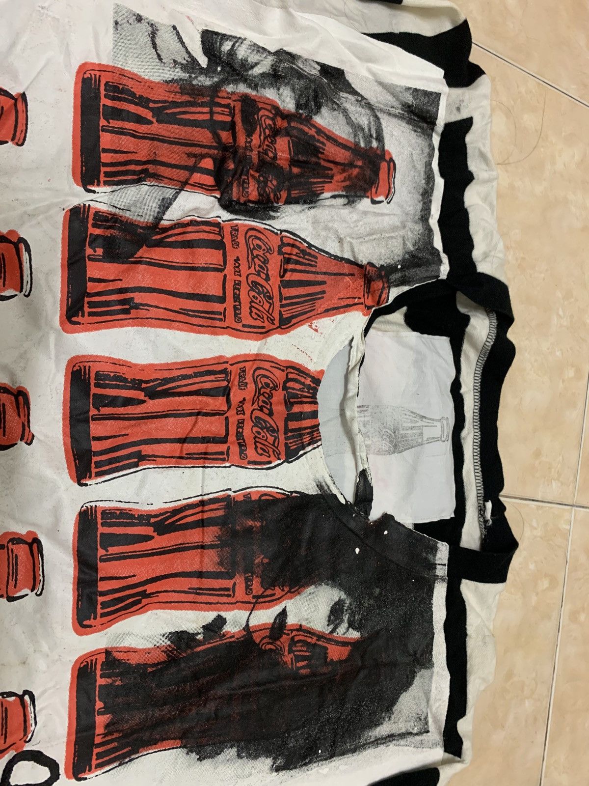 Andy Warhol Long T-Shirt andy warhol x coca cola Size US M / EU 48-50 / 2 - 6 Thumbnail
