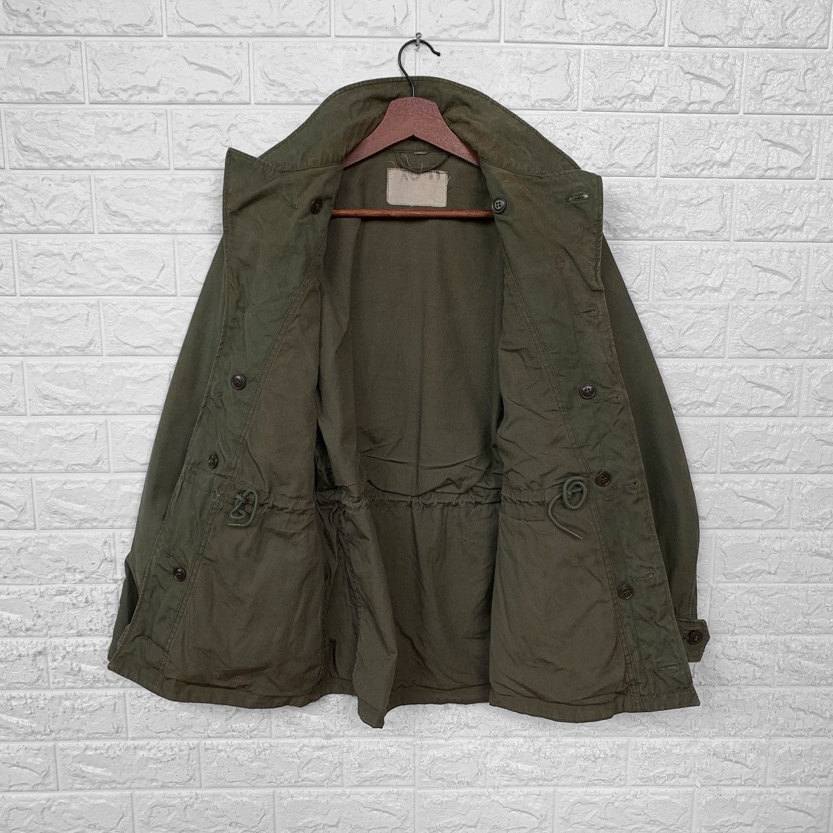 Vintage RARE! TRUE VINTAGE 40S FIELD JACKET M 1943 WWII INSPECTOR Size US S / EU 44-46 / 1 - 4 Thumbnail