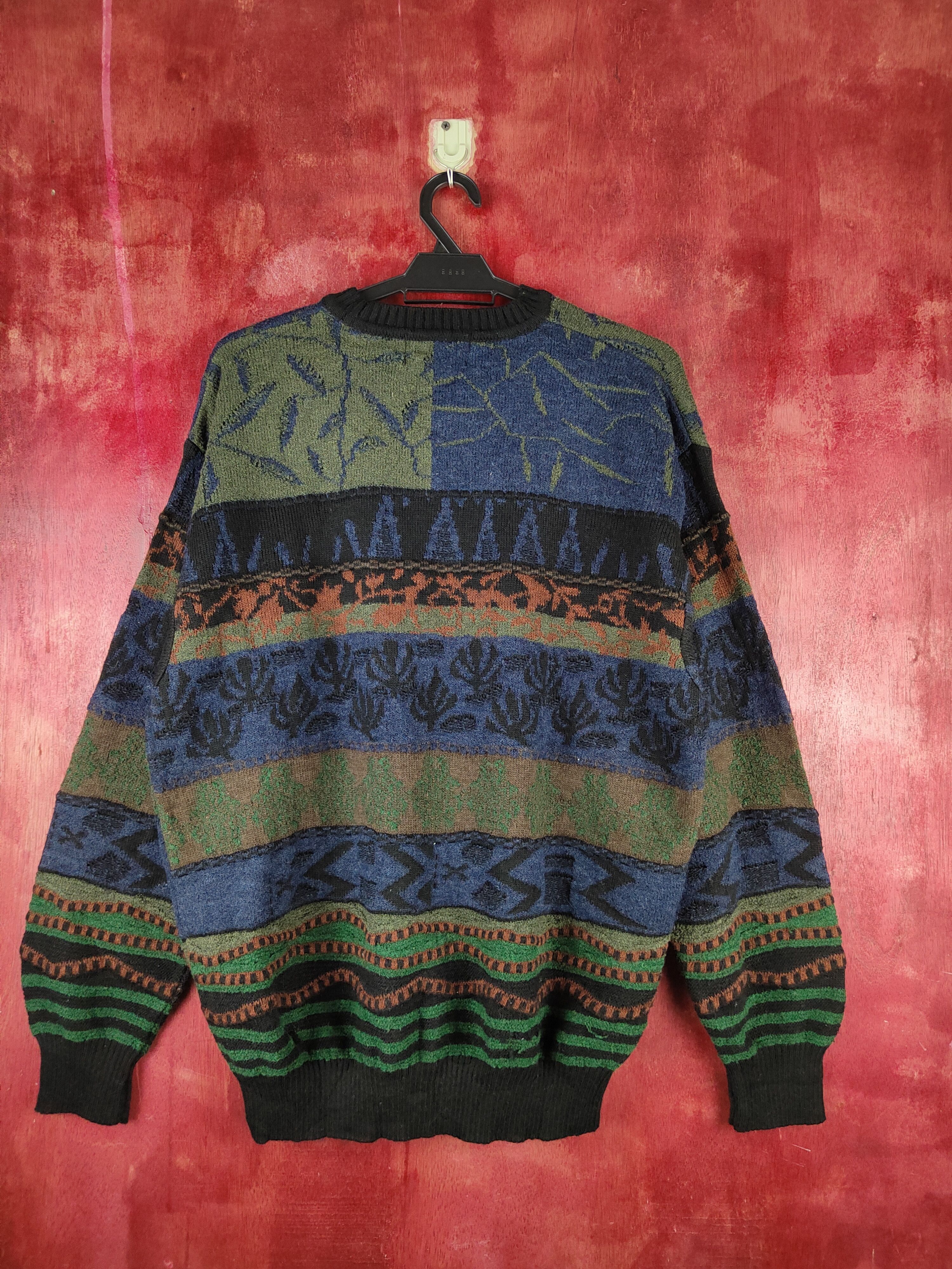 Vintage DL Antonio Fusco Knitwear Sweatshirt like coogi #S1262 Size US L / EU 52-54 / 3 - 7 Thumbnail