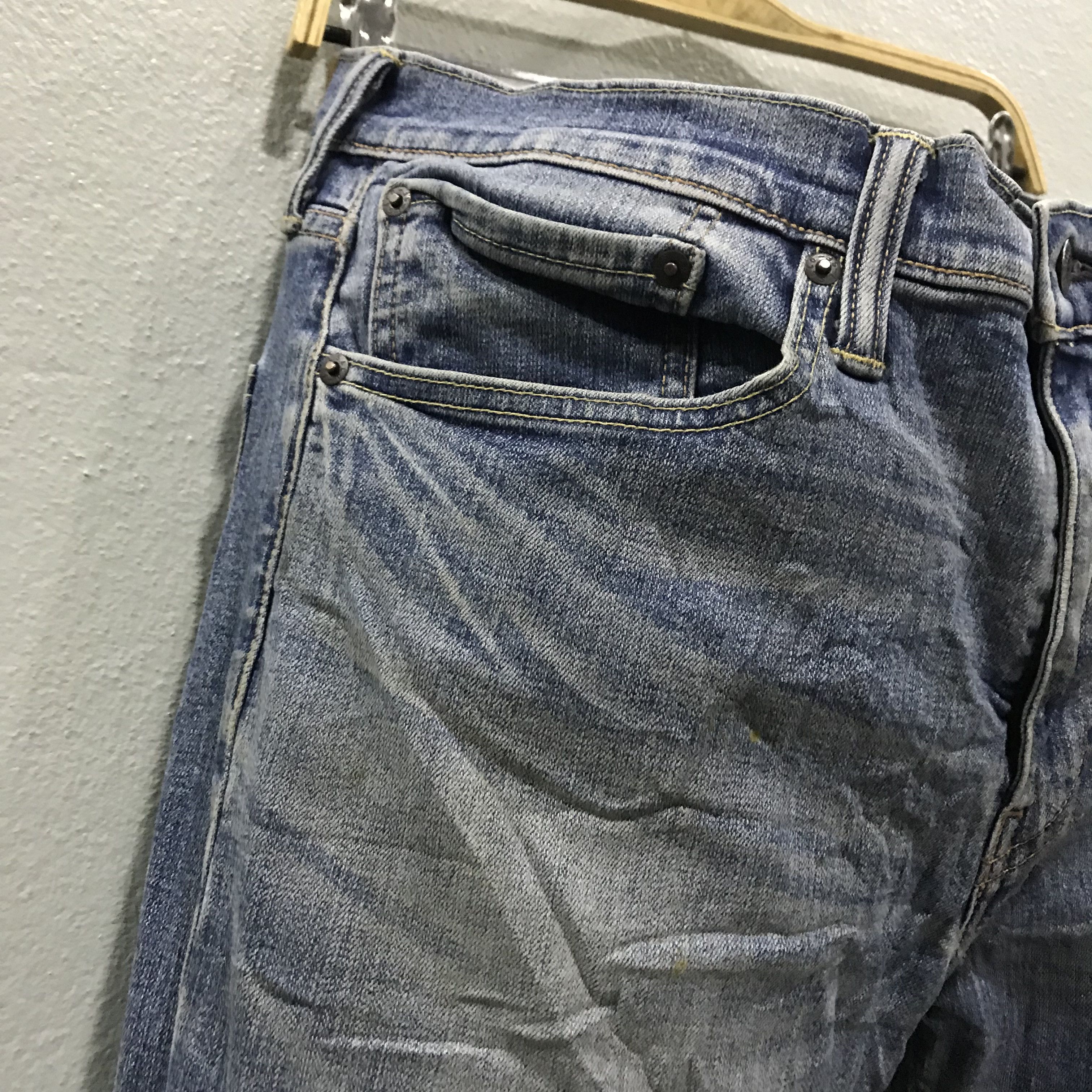 Levi's Vintage Y2K Levi's 511 Slim Fit Blue Jeans Classic Size US 34 / EU 50 - 6 Thumbnail