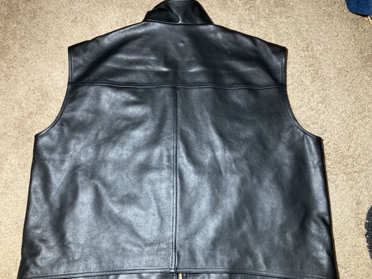 Willy Chavarria SS25 Willy Chavarria Belted Leather Vest Jacket America 2025 Size US M / EU 48-50 / 2 - 7 Thumbnail