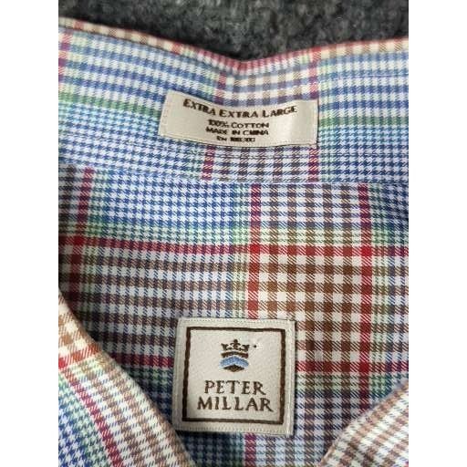 Peter Millar Peter Millar Button Up Shirt Men Sz XXL Plaid Long Sleeve Ca Size US L / EU 52-54 / 3 - 6 Thumbnail