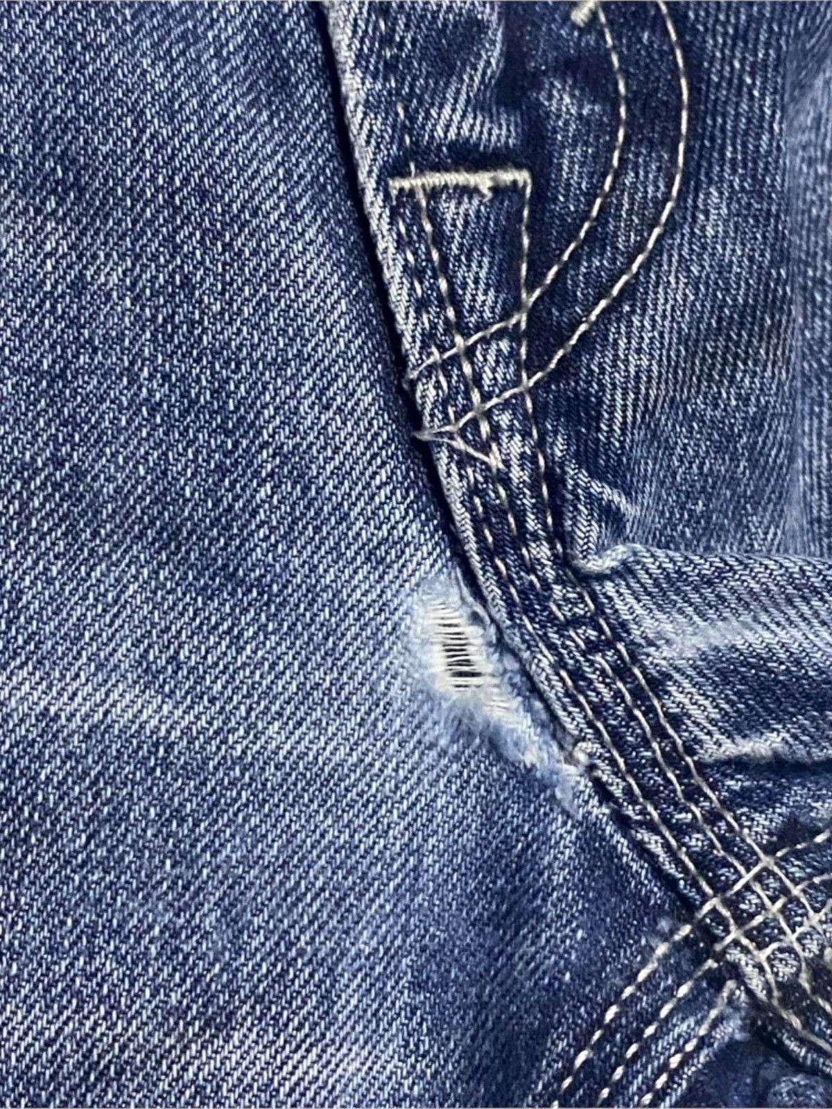 Japanese Brand Japan Brand Urban Craft Vintage Fish Wash Loose Jeans Size US 32 / EU 48 - 14 Thumbnail