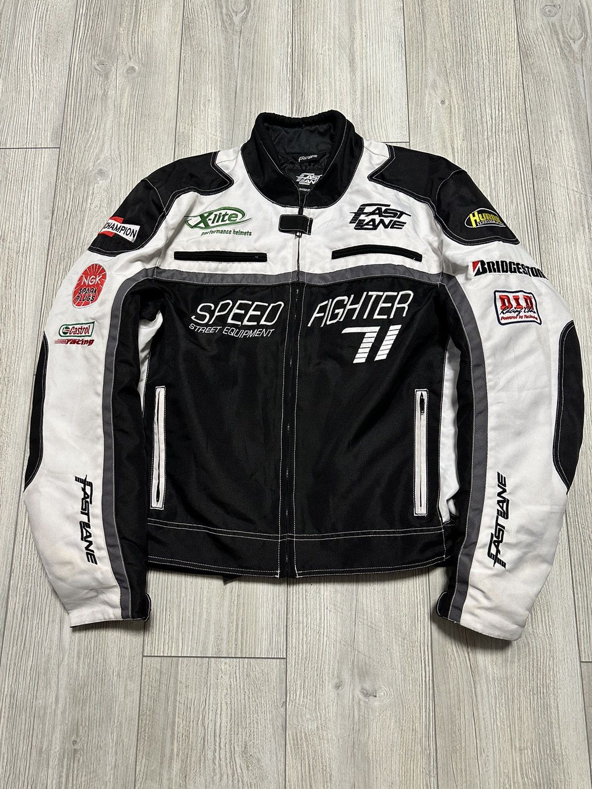 Other Vintage Fast Line Speed Fighter Racing Jacket Size US XXL / EU 58 / 5 - 1 Thumbnail