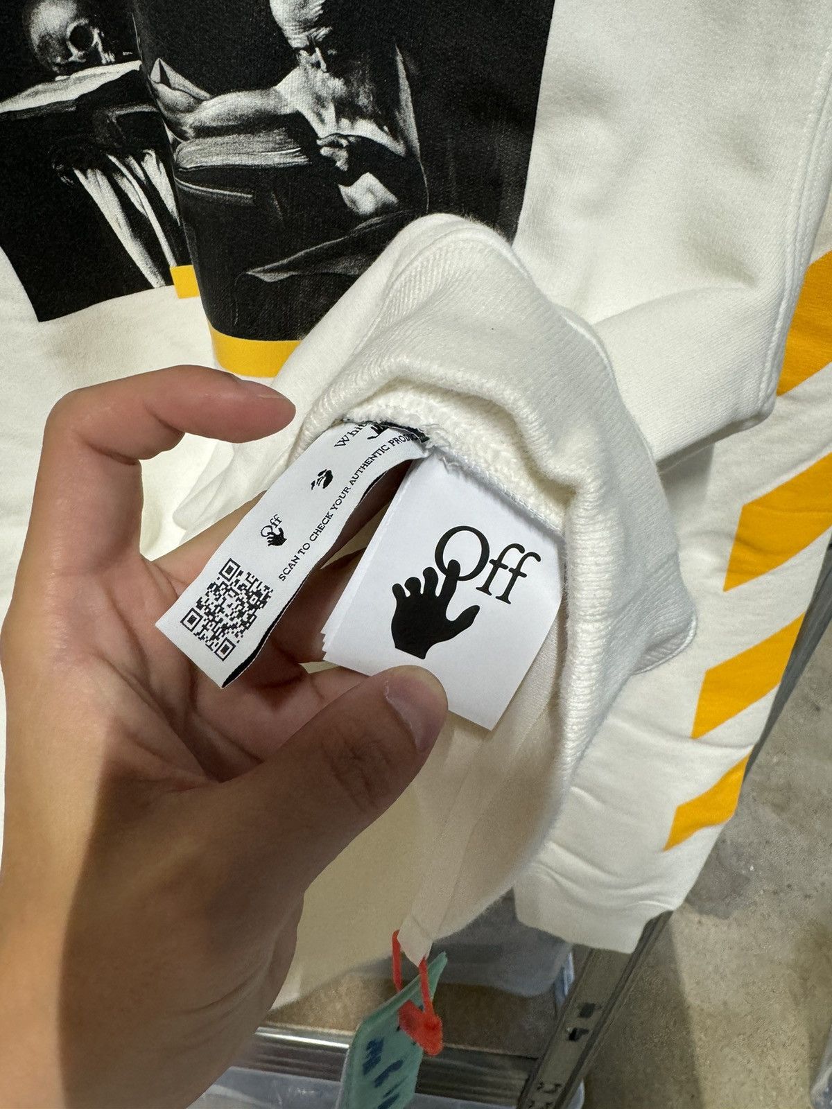 Off-White Off-White Caravaggio Paint Sweatshirt NEW 750$ Size US S / EU 44-46 / 1 - 6 Thumbnail