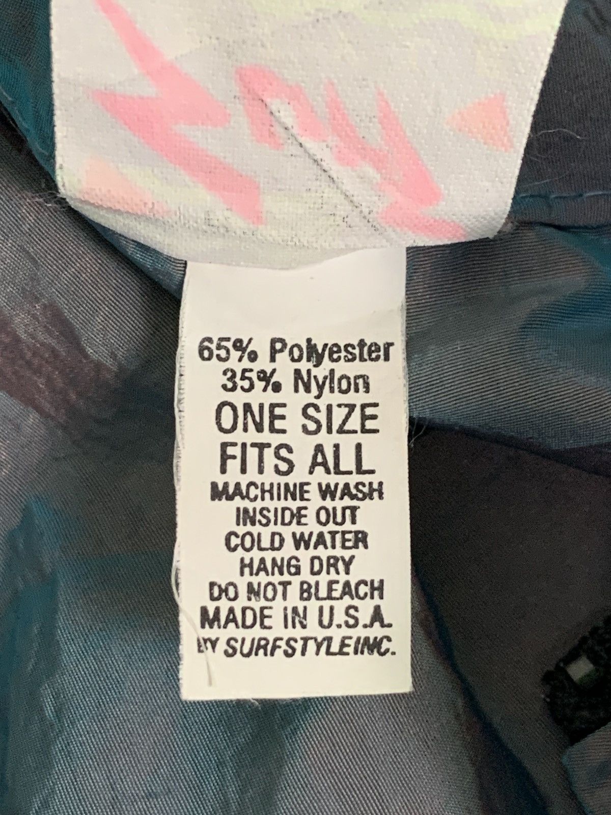 Other Vintage 90’s Surf Style Reflective Half Zipper Windbreaker Size US XXL / EU 58 / 5 - 5 Thumbnail