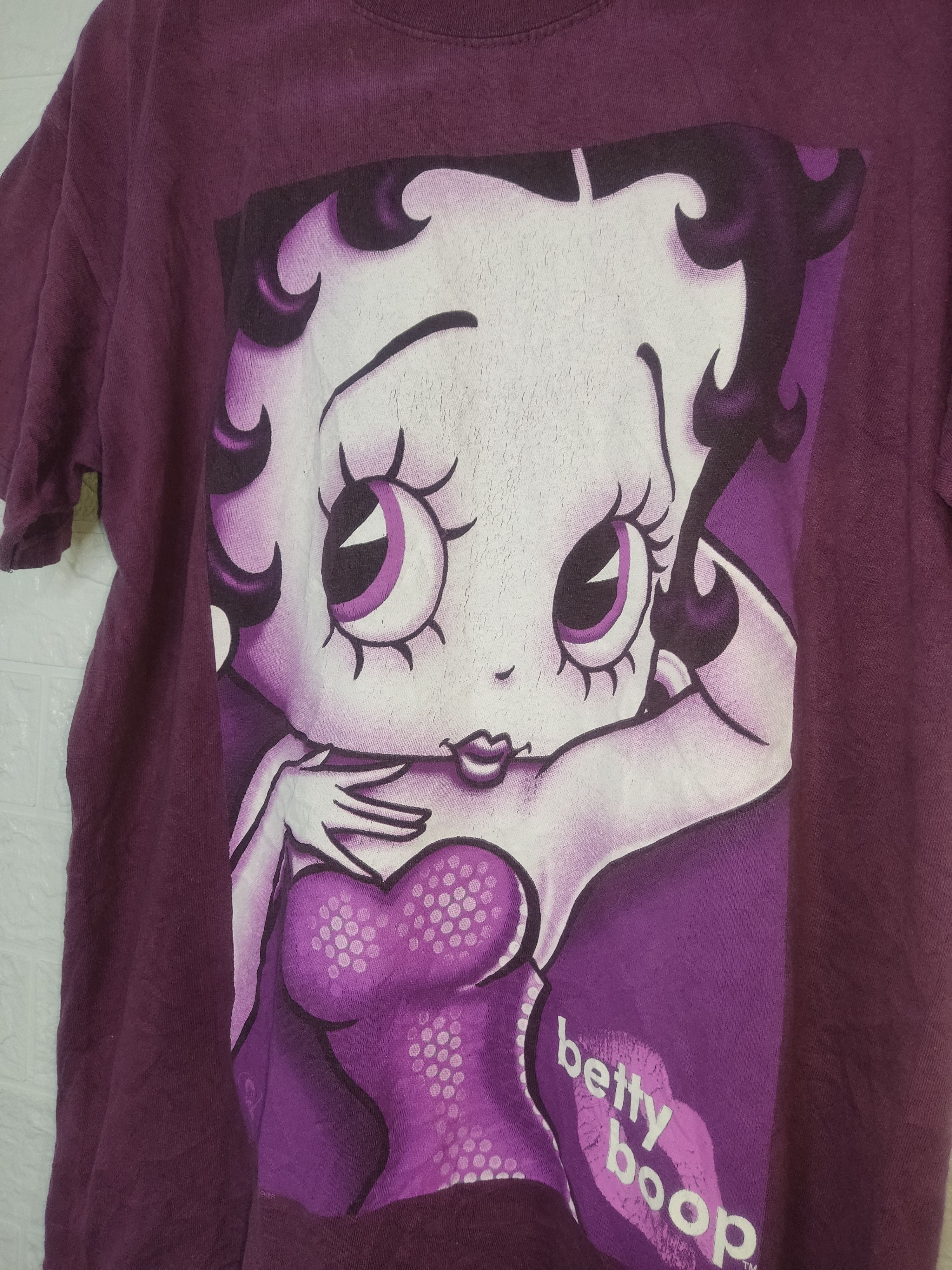 Gildan × Vintage Vintage Betty Boop 1997 Shirt Size US M / EU 48-50 / 2 - 4 Thumbnail