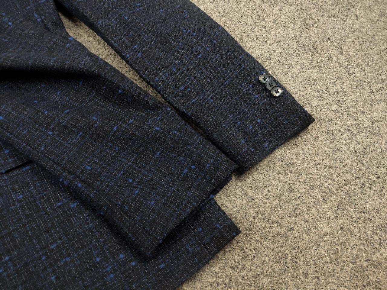 Boggi Boggi Milano Classic Design Navy Blue Casual Blazer Jacket Size US M / EU 48-50 / 2 - 7 Thumbnail