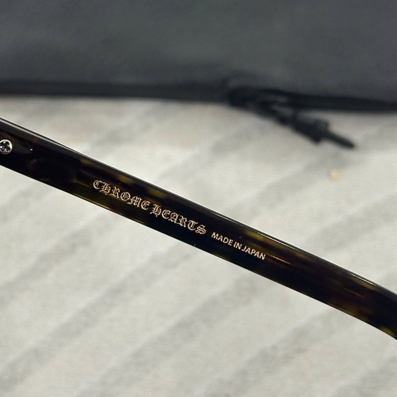 Chrome Hearts CHROME HEARTS SMOKE SHOW PALE ALE - DARK TORTOISE Size ONE SIZE - 10 Thumbnail
