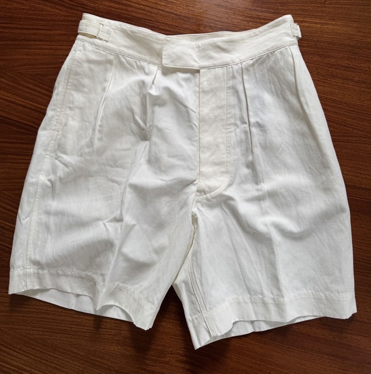 Kaptain Sunshine Cotton Gurkha Shorts NWT Size US 34 / EU 50 - 1 Thumbnail