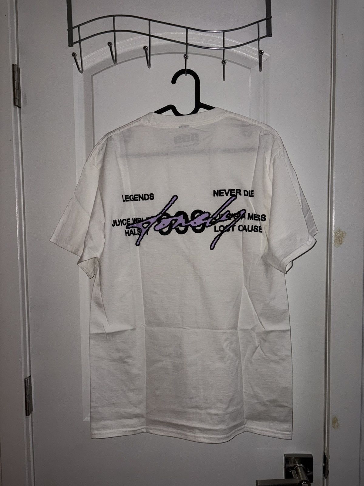 999 Club Juice Wrld x Halsey Life’s a Mess Tee White Size US M / EU 48-50 / 2 - 2 Thumbnail