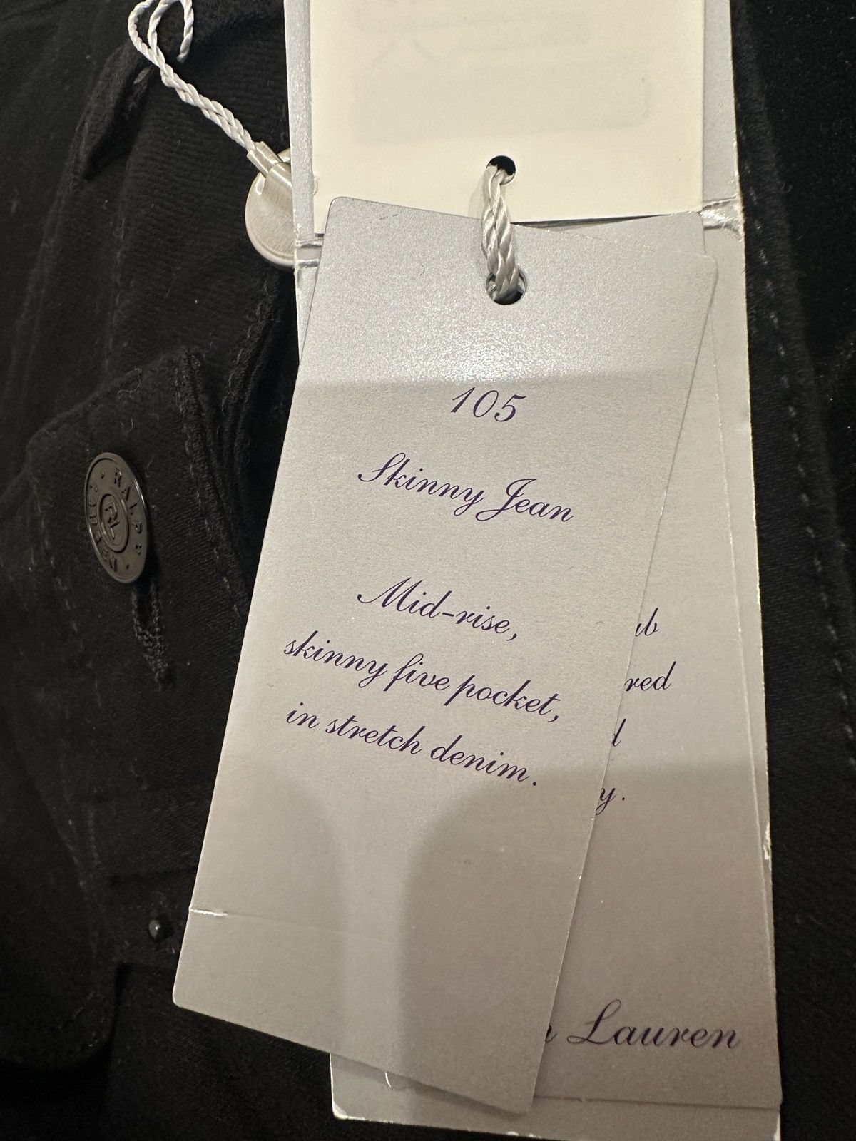 Ralph Lauren Purple Label Jeans Size 26" / US 2 / IT 38 - 4 Thumbnail