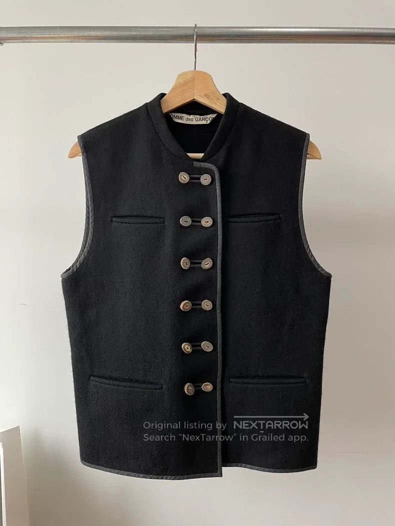 Comme des Garcons Comme Des Garcons size F Double-breasted wooden button ves Size XS / US 0-2 / IT 36-38 - 4 Thumbnail