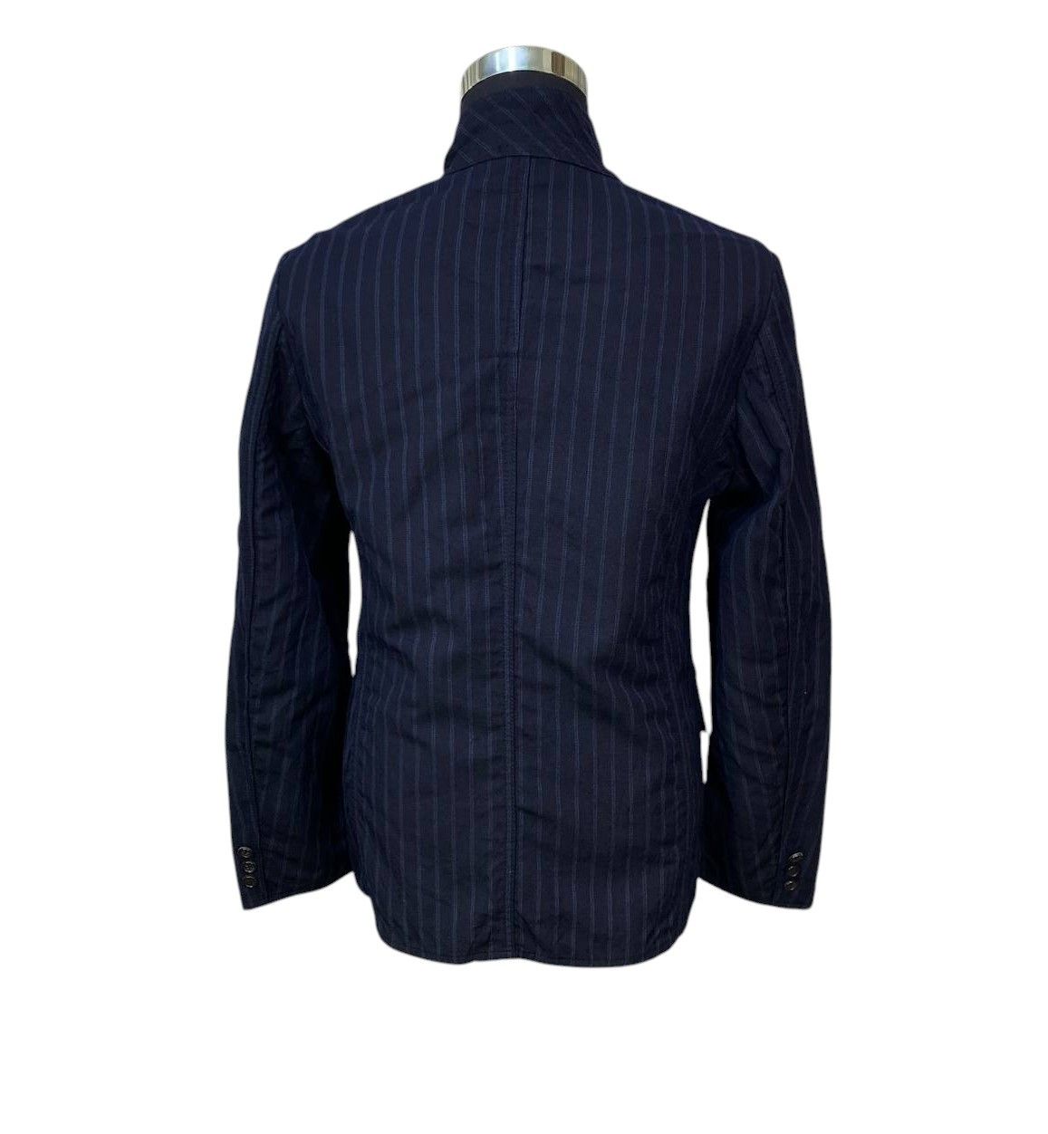 Comme des Garcons AD2007 COMME DES GARCON PINSTRIPED CHORE JACKET Size US S / EU 44-46 / 1 - 4 Thumbnail