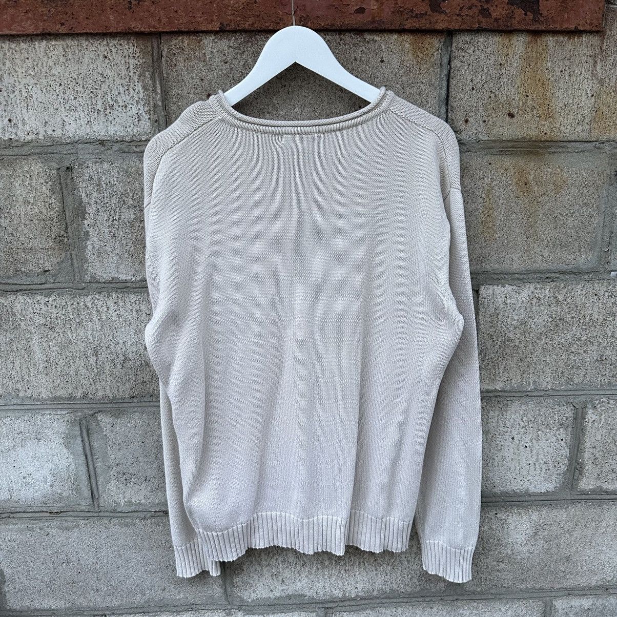If Six Was Nine Vintage Japan Crazy V Neck Knit Sweater The One 11 Y2K 00s Size US L / EU 52-54 / 3 - 2 Thumbnail