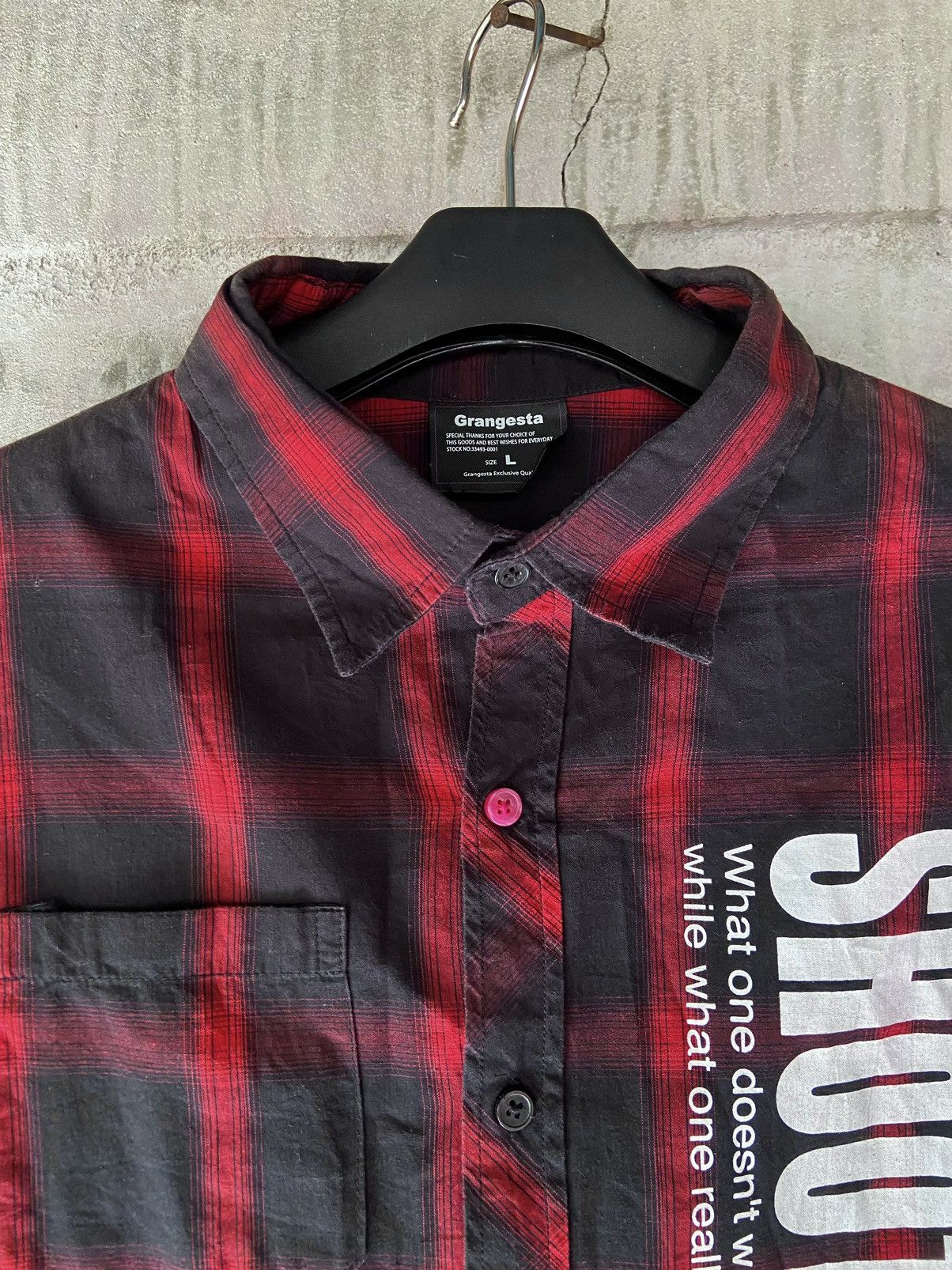 Beauty Beast GRANGESTA SHOOT IN DARK POEM BUTTON DOWN SHIRT Size US L / EU 52-54 / 3 - 6 Thumbnail