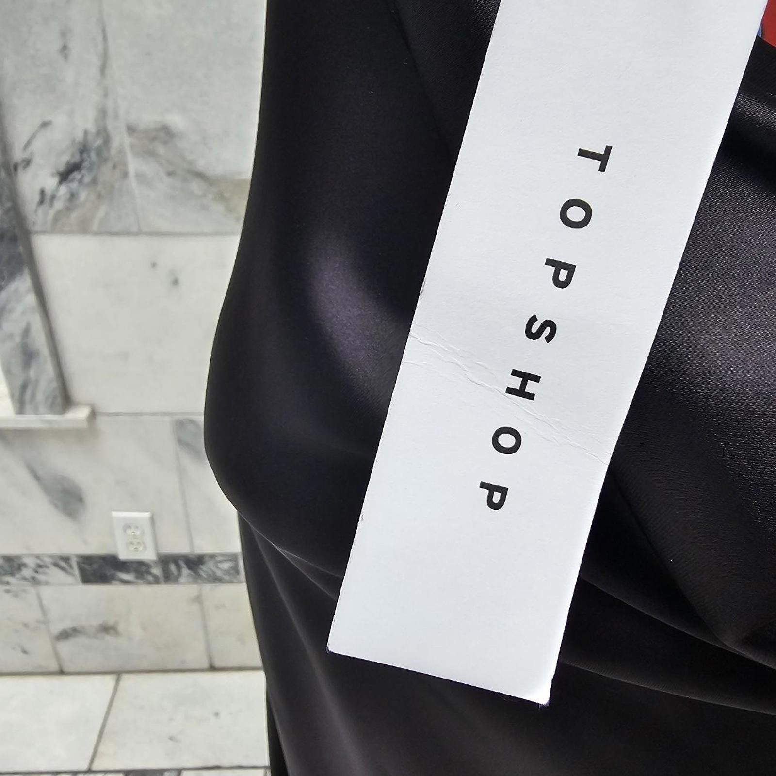 Topshop Topshop Women's Black Formal Dress NWT Size M / US 6-8 / IT 42-44 - 6 Thumbnail