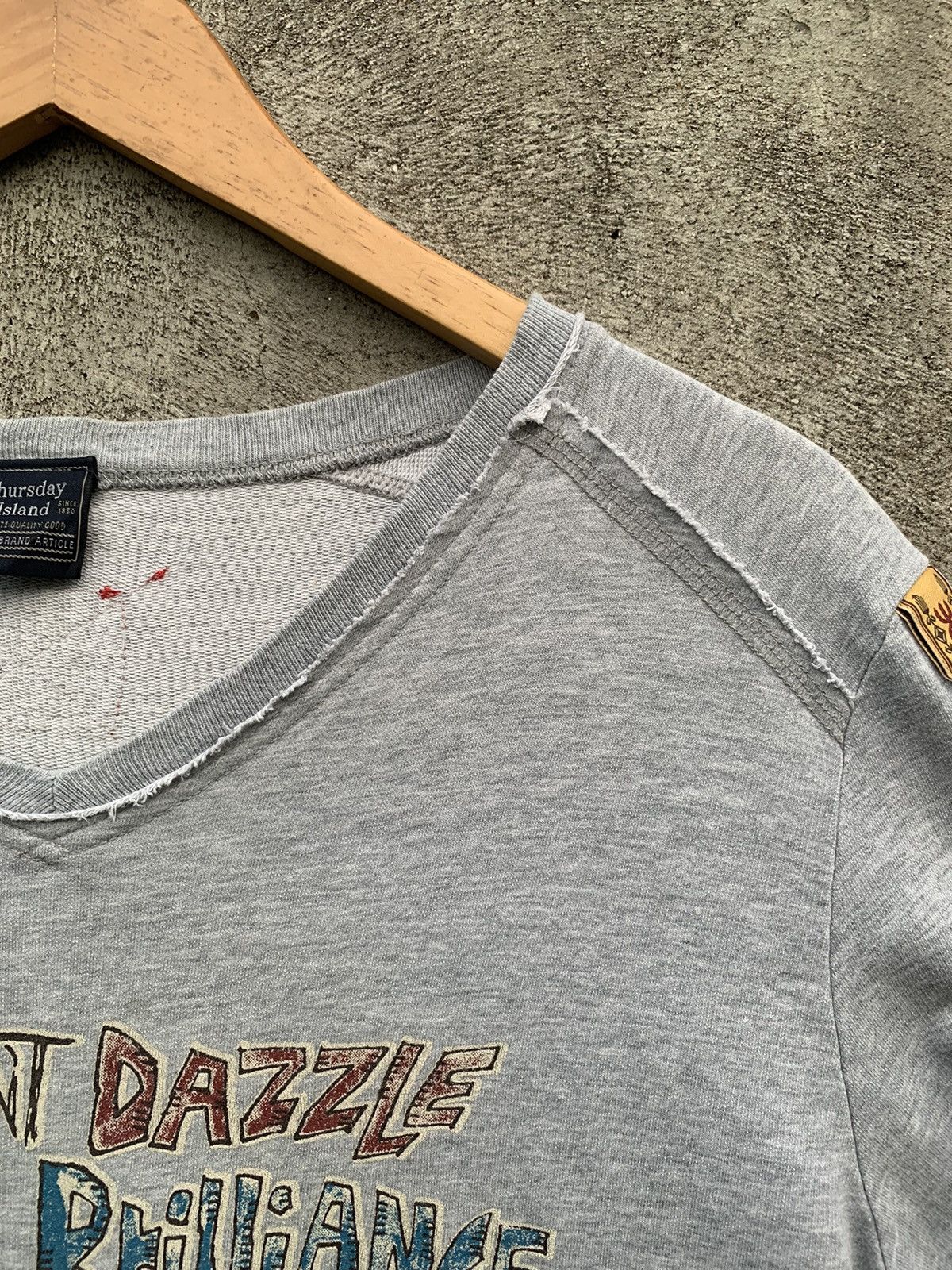 14th Addiction × Beauty Beast × KMRii Japanese brand Thursday island distressed detail longsleeve Size US M / EU 48-50 / 2 - 4 Thumbnail