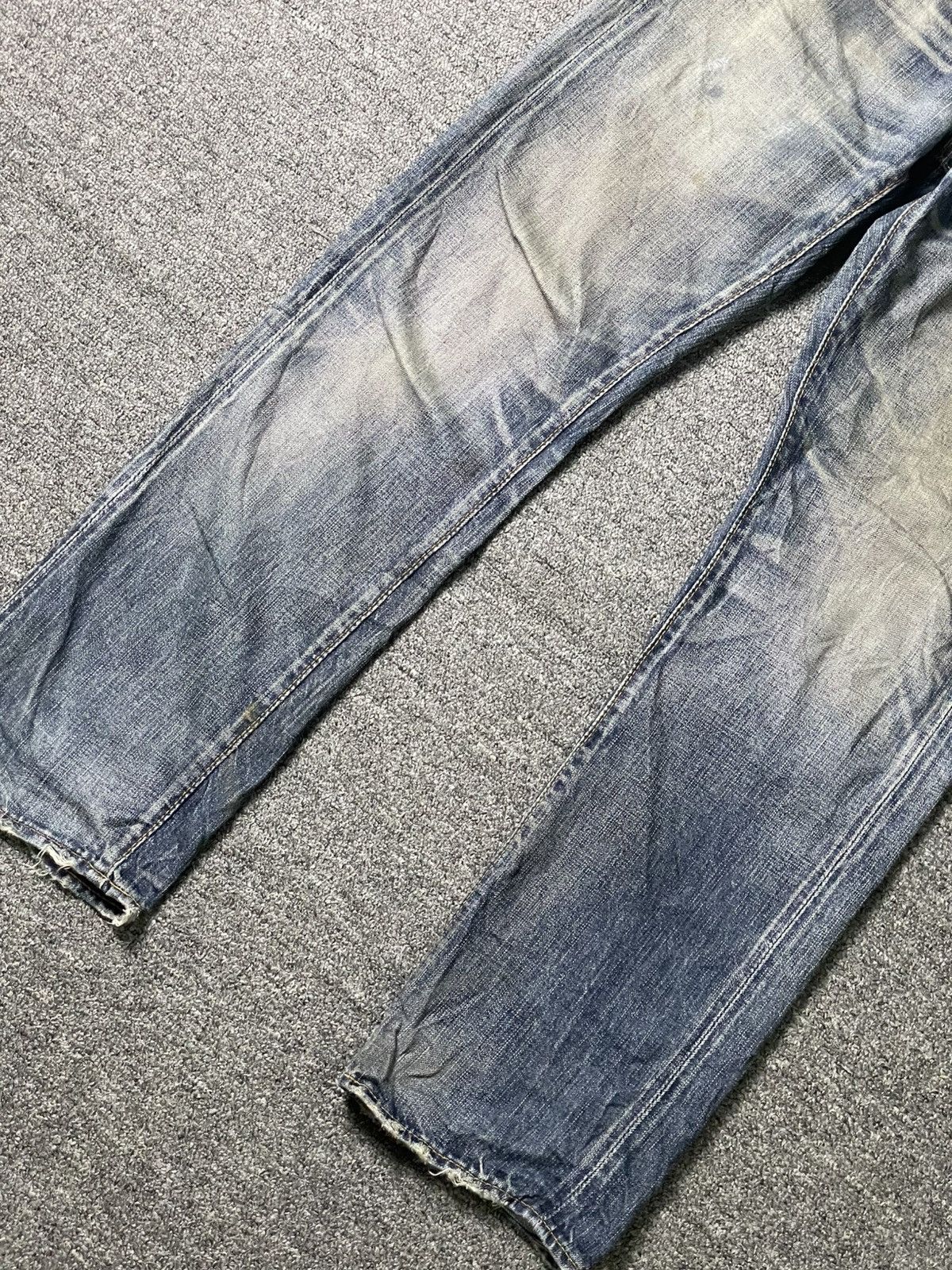 Japanese Brand × Vintage Cootie Production 00’s Distressed Denim Jeans (106) Size US 31 - 2 Thumbnail