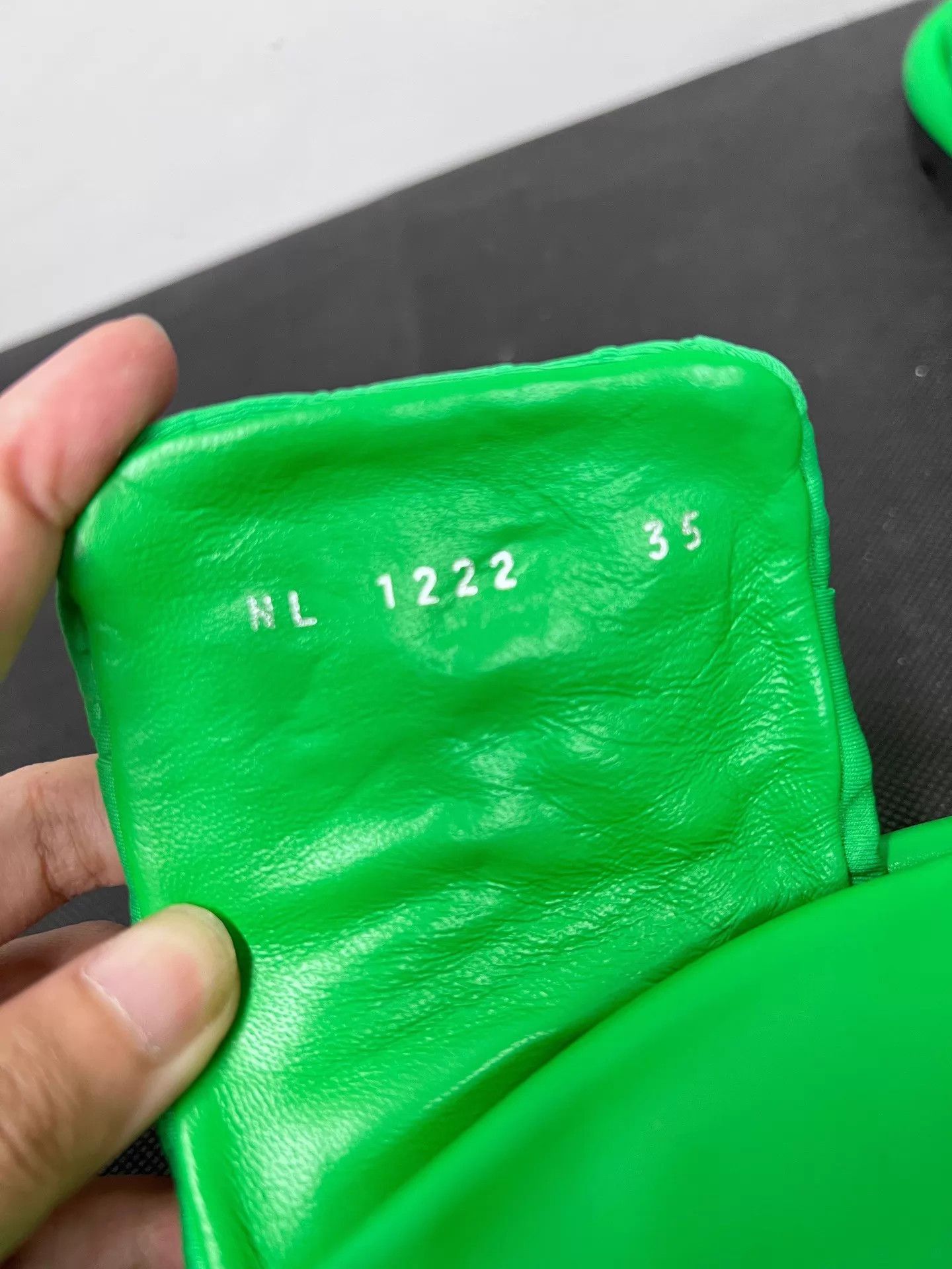 Louis Vuitton LV embossed all-over print Velcro slides 35 new Size US 4.5 / IT 34.5 - 7 Thumbnail