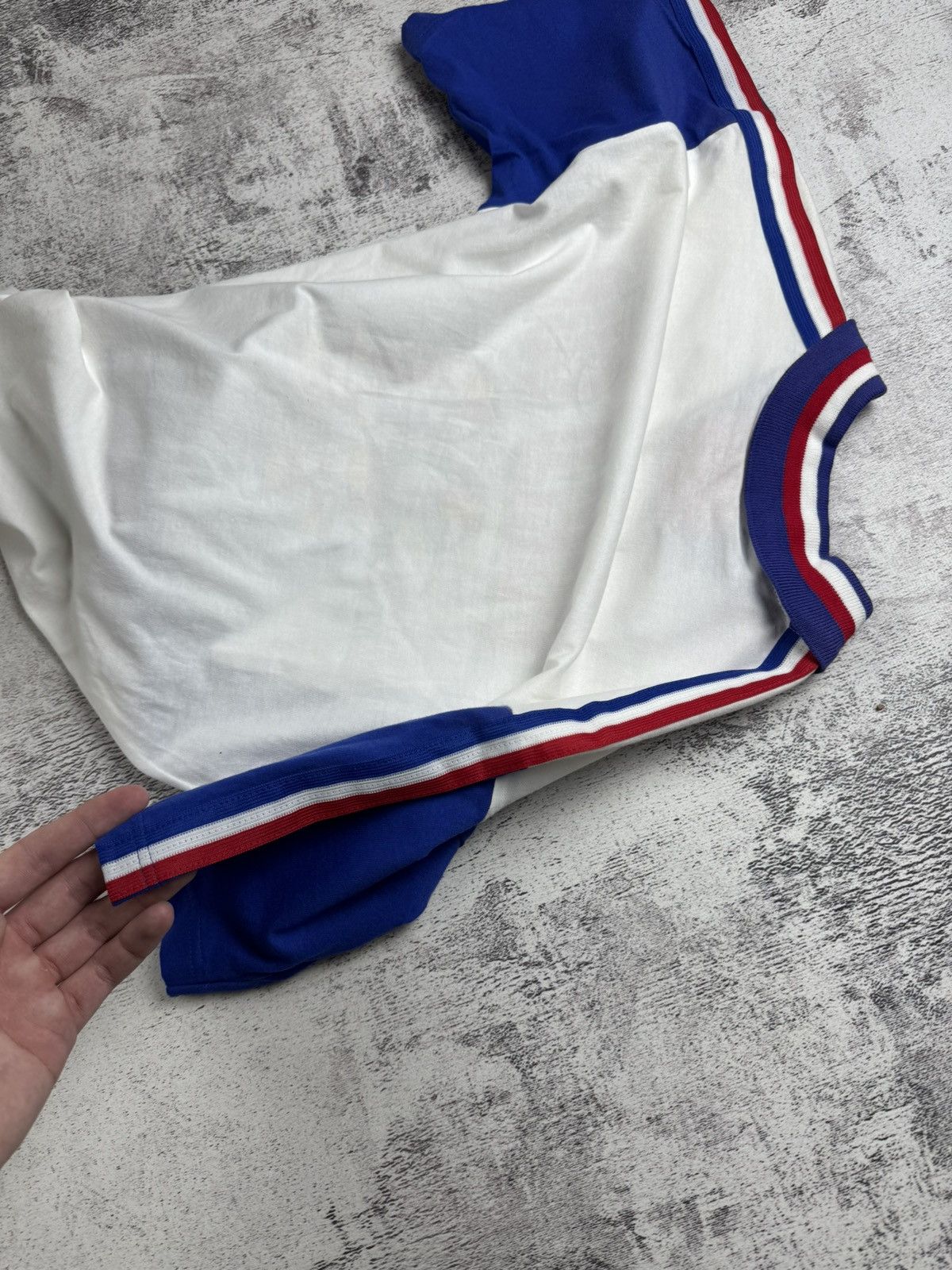 Vintage FRANCE 1998 1994 World Cup National Soccer Football 90s Jersey White T Shirt Tee Size US S / EU 44-46 / 1 - 12 Thumbnail