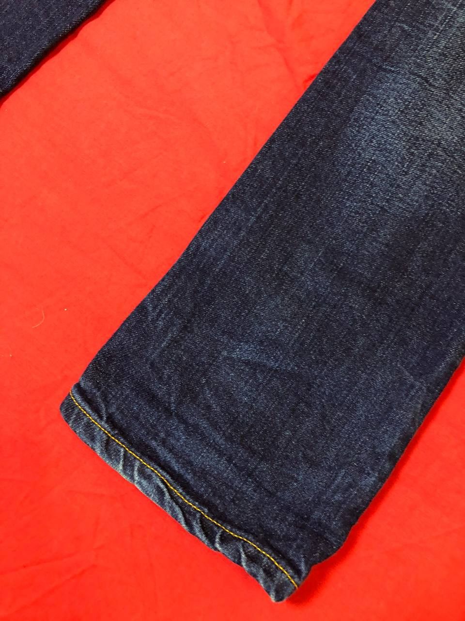 Nudie Jeans Nudie Jeans Steady Eddie Mens Blue Denim Jeans Size US 32 / EU 48 - 8 Thumbnail