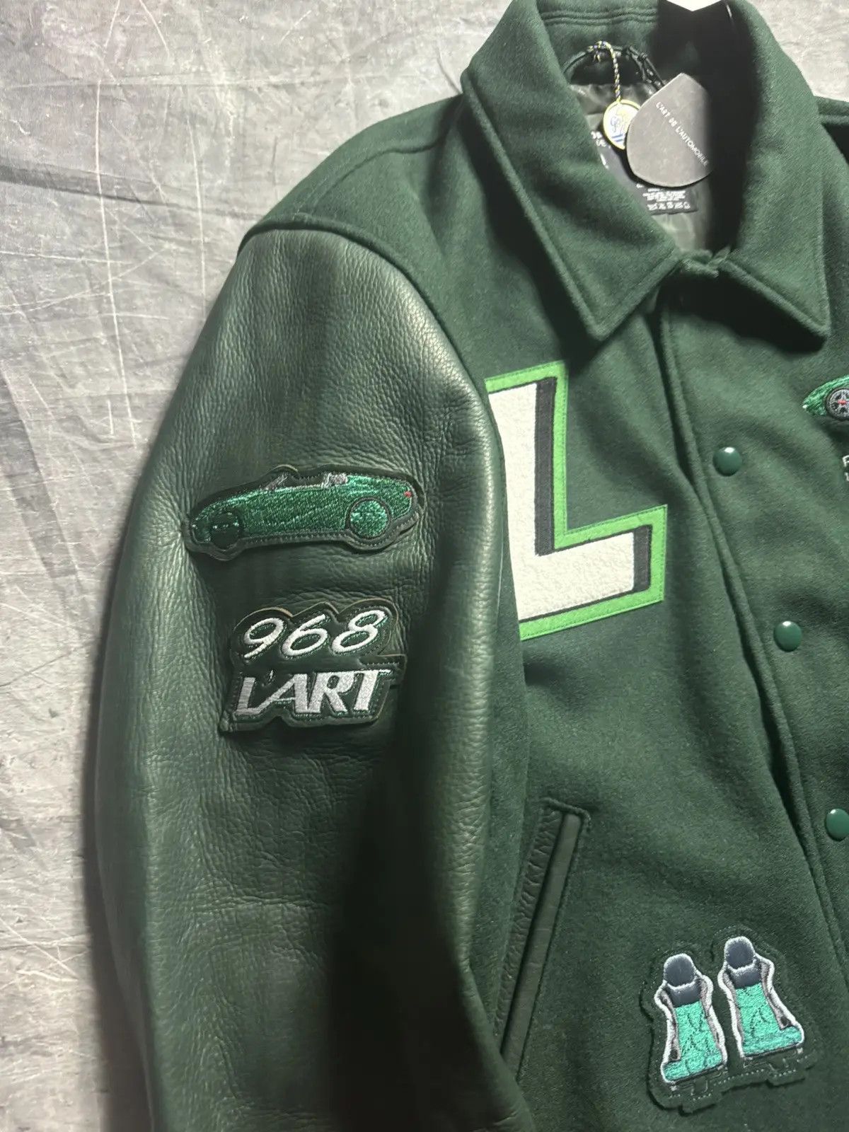 Kar × Porsche Design L'Art De L'Automobile Porsche 968 Varsity Jacket Size US M / EU 48-50 / 2 - 3 Thumbnail