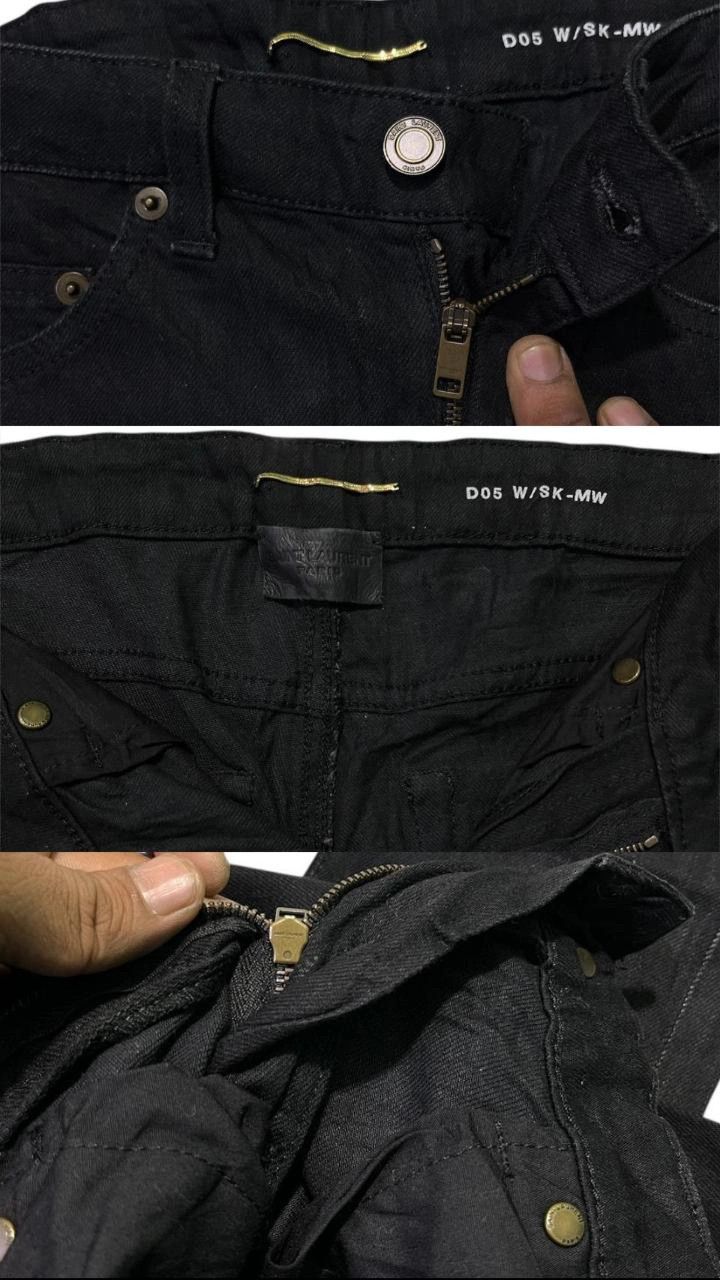 Saint Laurent Paris Saint Laurent Paris D05 Skinny Pants Size 27" / US 4 / IT 40 - 6 Thumbnail