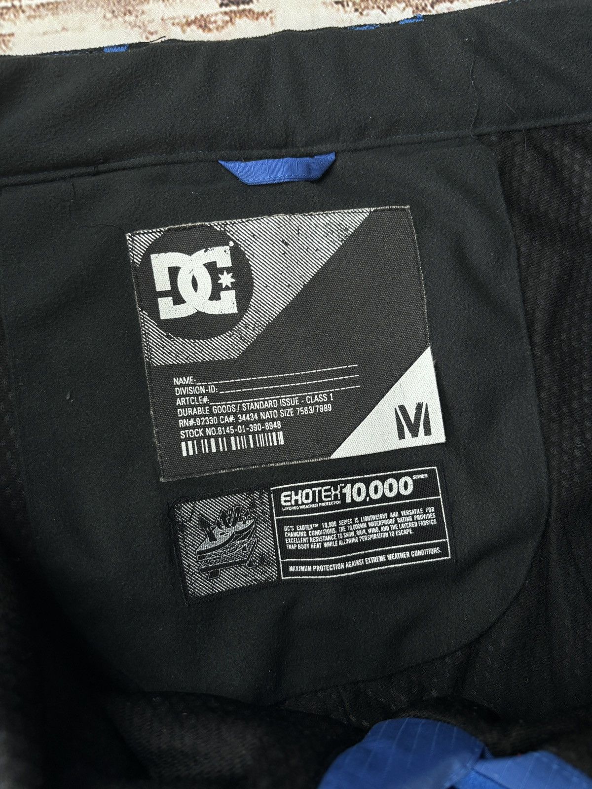 DC DC Ski Snowboard Waterproof Vintage Cargo Pants Size US 36 / EU 52 - 17 Thumbnail