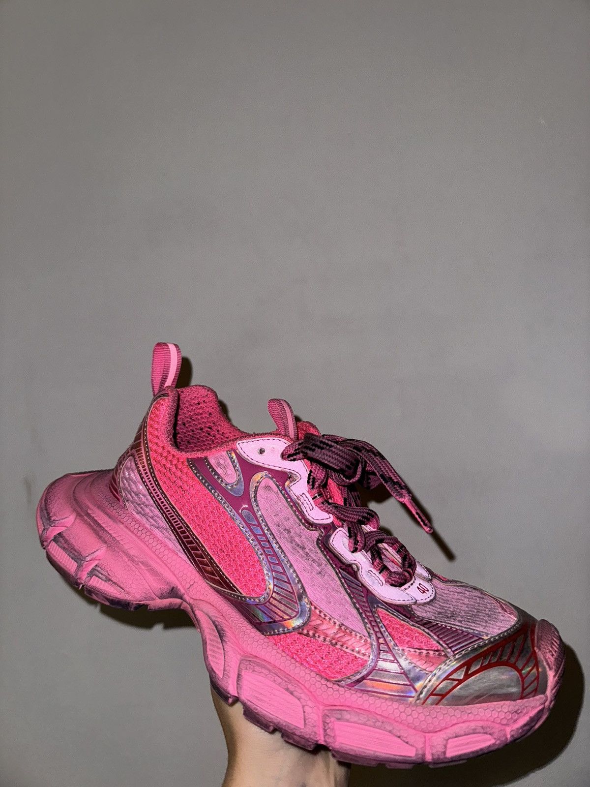 Balenciaga 3XL Full Pink Balenciaga Size US 9 / IT 39 - 1 Thumbnail
