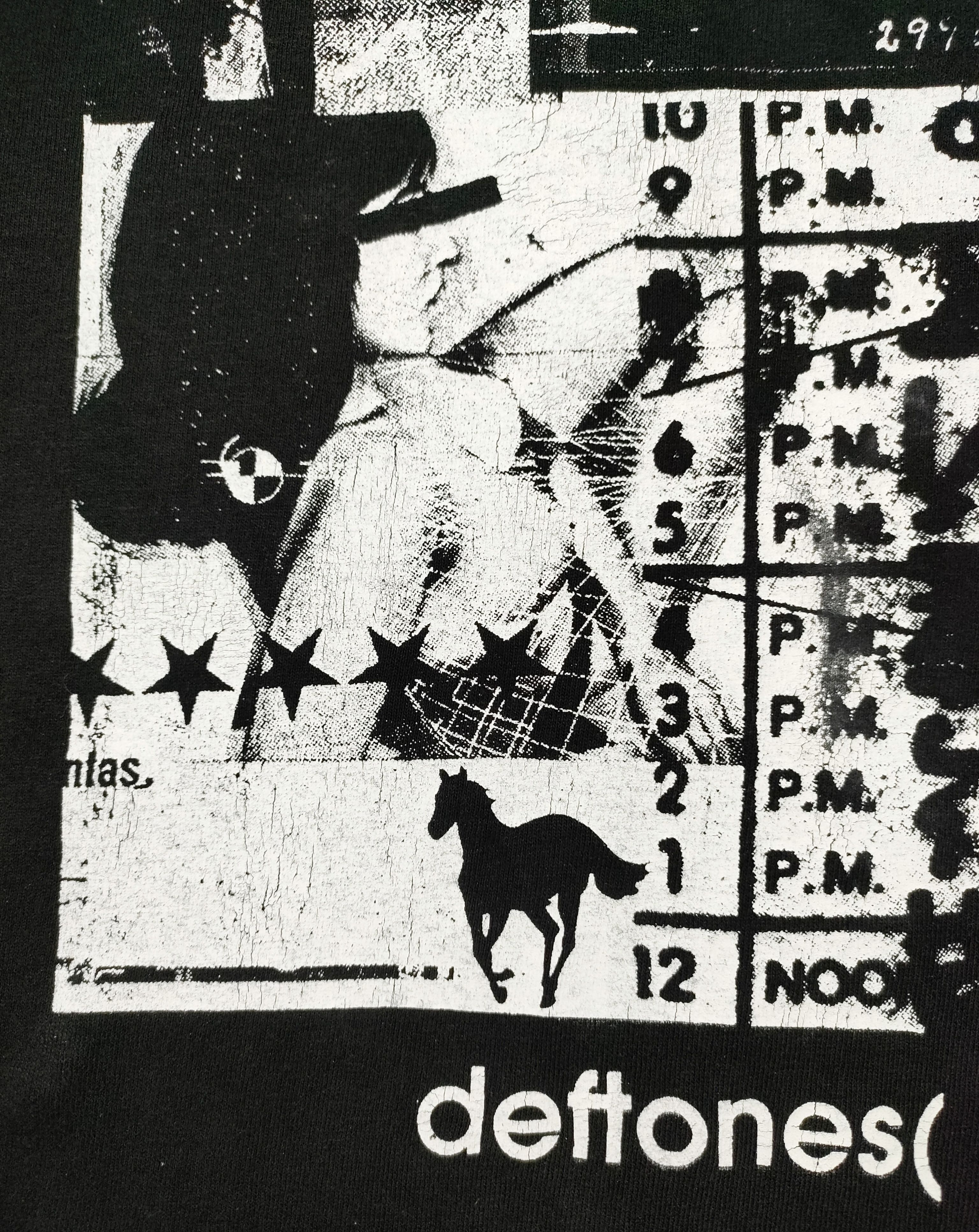 Band Tees RARE 00s Deftones White Pony Album Promo Tour T-Shirt Size US XL / EU 56 / 4 - 10 Thumbnail
