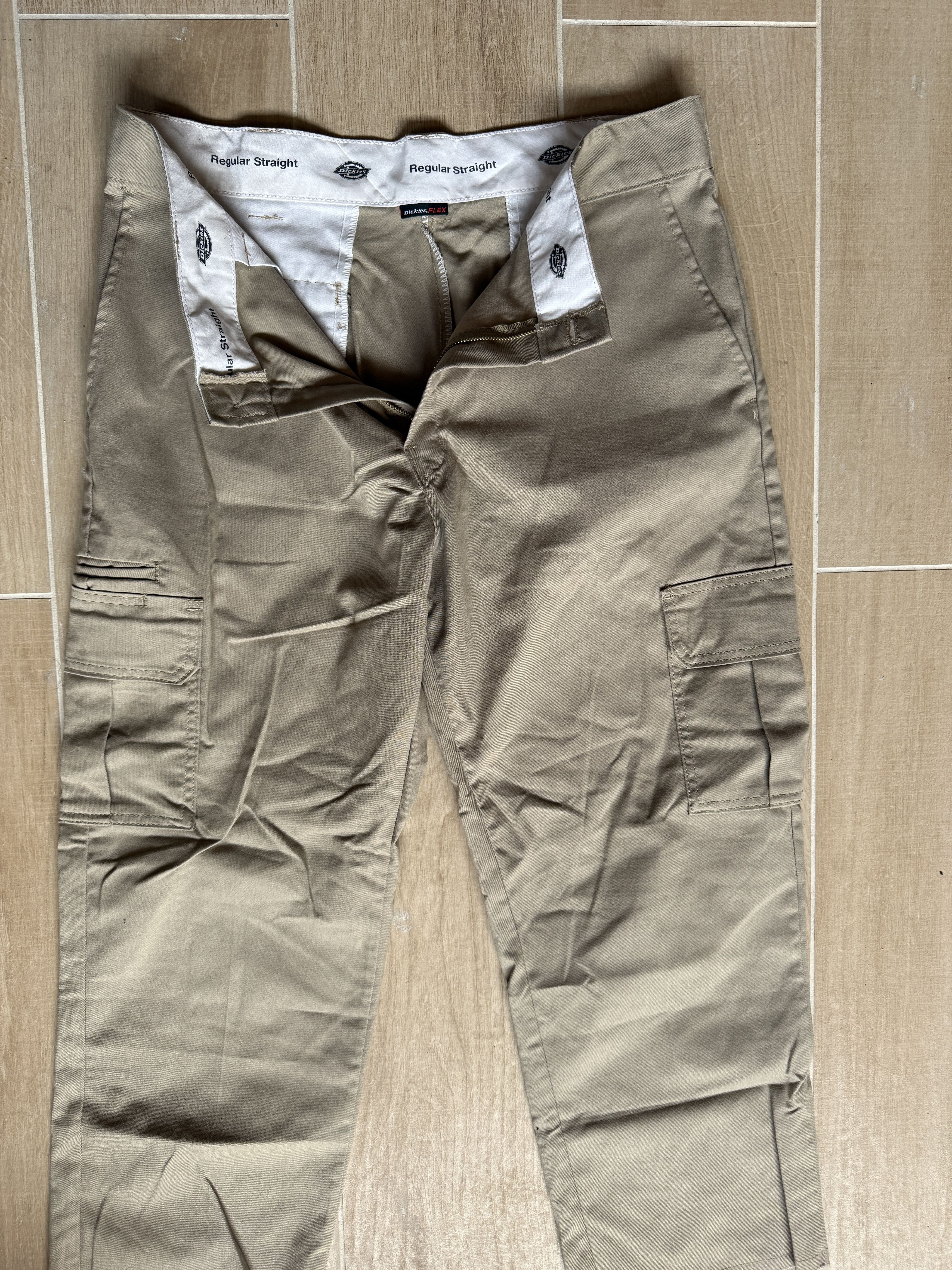 Dickies Dickies Men's Tan/Beige Cropped Work Pant Size US 36 / EU 52 - 2 Thumbnail