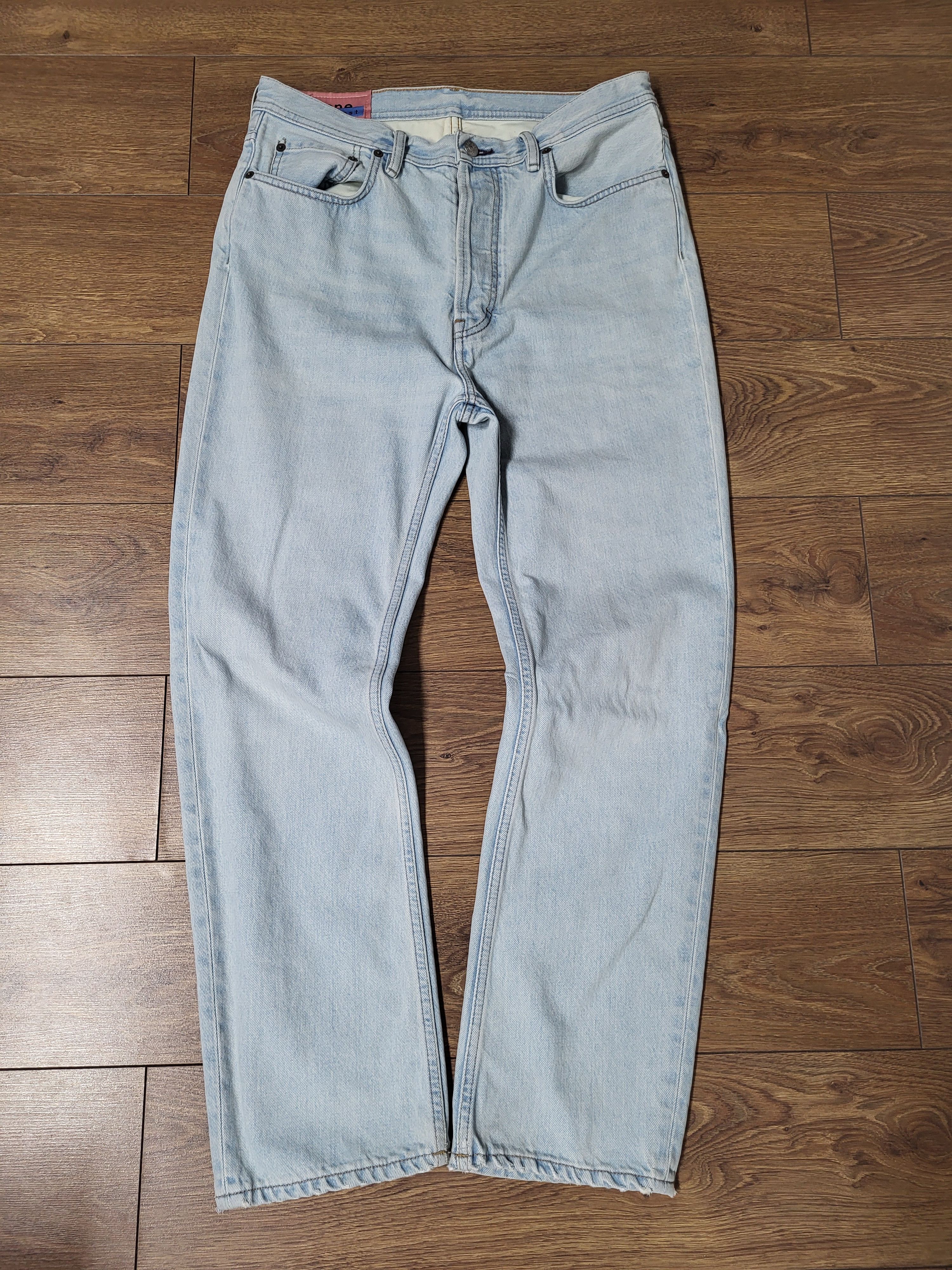 Acne Studios acne studios bla konst floragatan13 stockholm baby blue Size US 29 - 7 Thumbnail