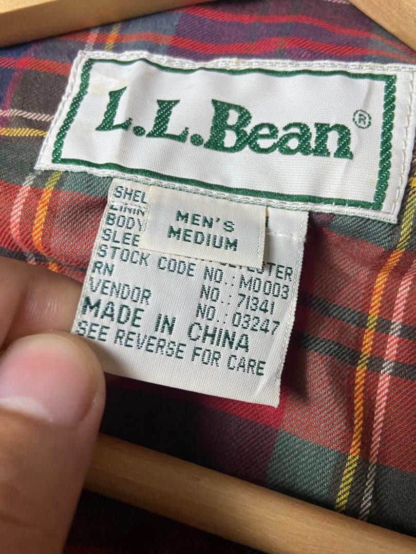 L.L. Bean Vintage L.L Bean Men’s Zip Up Jacket (179) Size US L / EU 52-54 / 3 - 4 Thumbnail