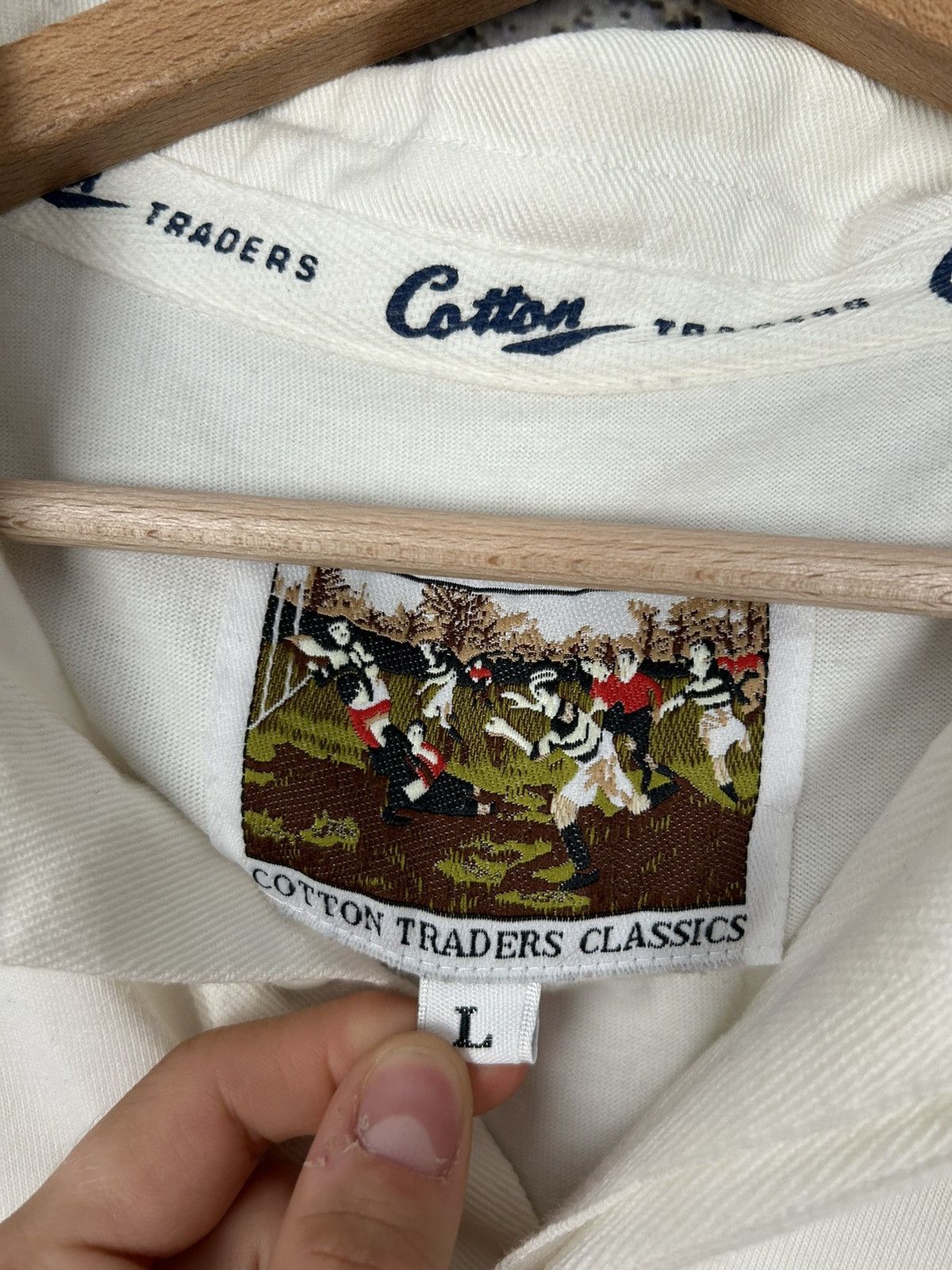 Vintage Vintage England Rugby Jersey Sportswear 90s Hype Size US L / EU 52-54 / 3 - 4 Thumbnail