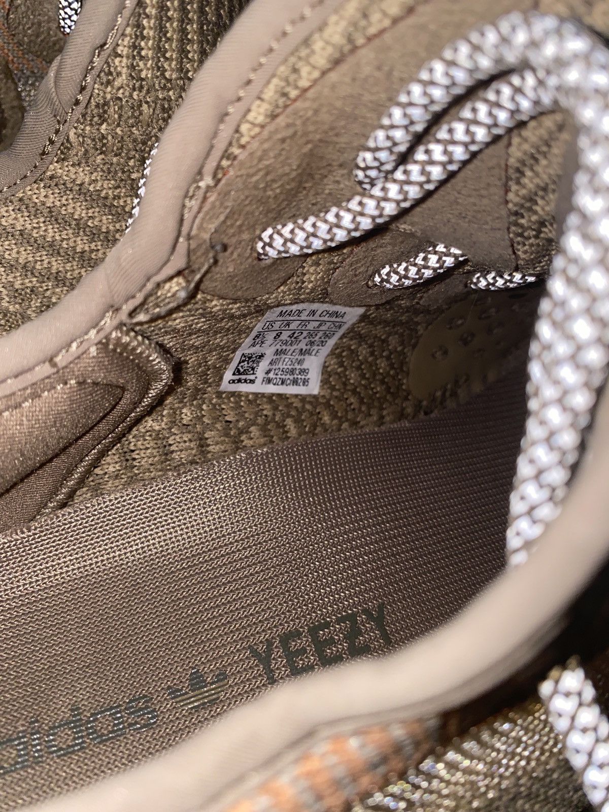 Adidas × Yeezy Yeezy 350v2 Sand Taupe Size US 8.5 / EU 41-42 - 8 Thumbnail