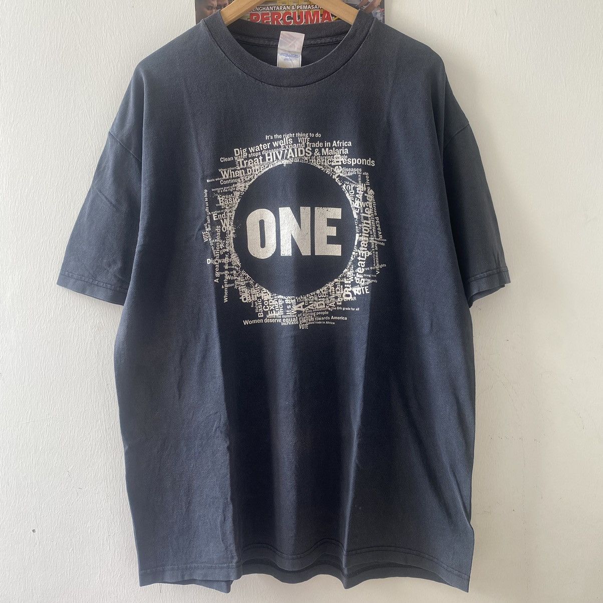 Band Tees × Vintage Vintage Y2k x One.Org x NGO x Art of Life Size US XL / EU 56 / 4 - 2 Thumbnail