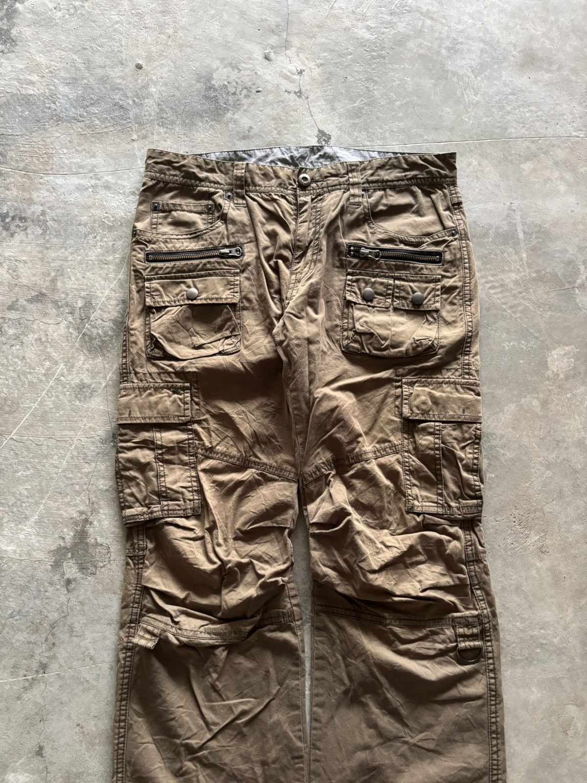 GOA EDGE RUPERT FLARE CARGO GOA STYLE MULTIPOCKET 3D UTILITY Size US 31 - 2 Thumbnail